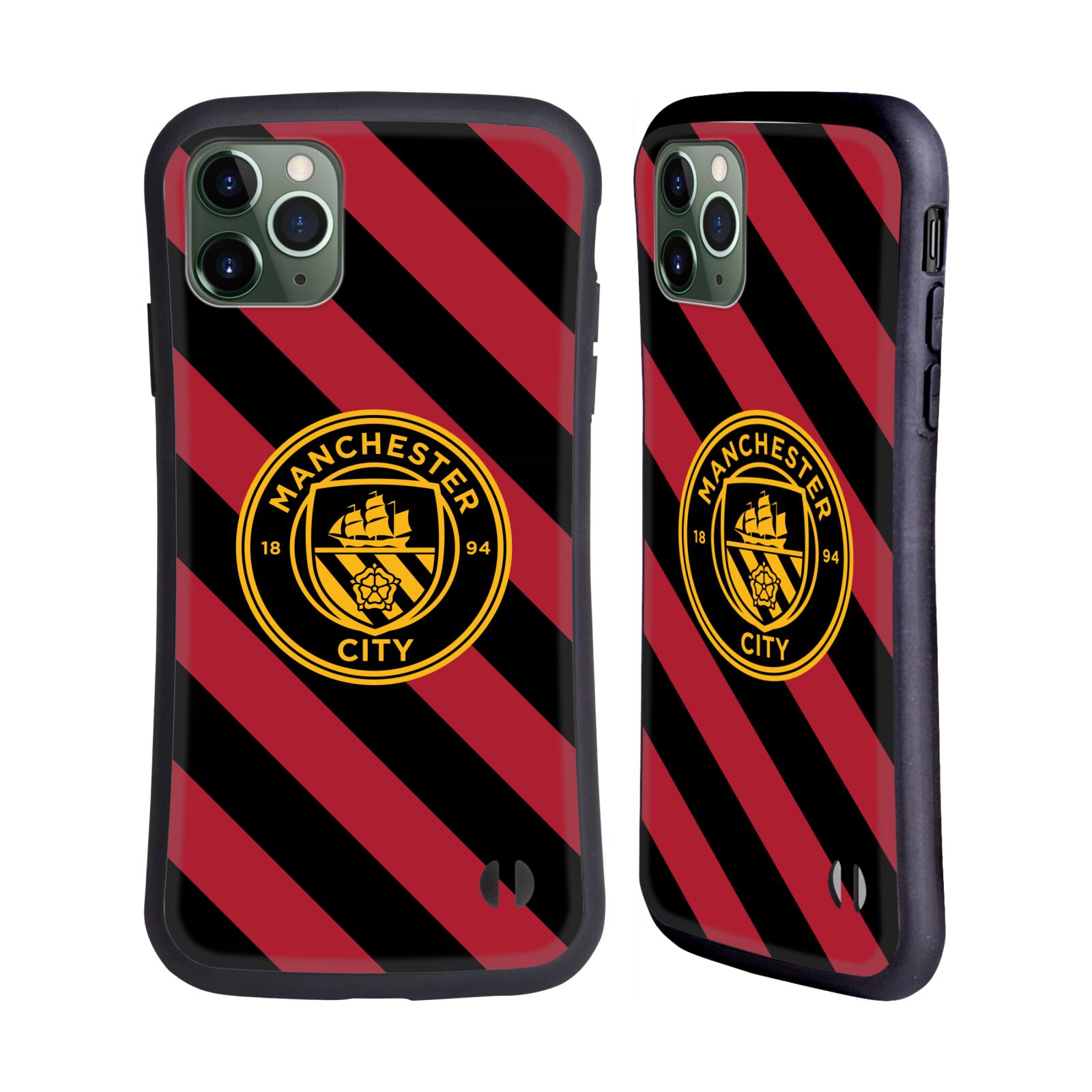 MAN CITY FC 2022/23 BADGE KIT HYBRID CASE FOR APPLE iPHONES PHONES - 第 8/13 張圖片