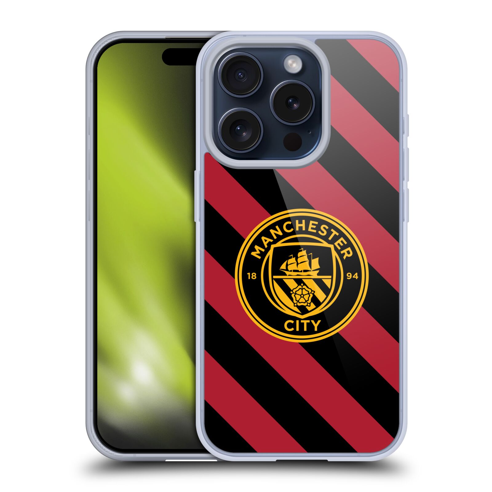 MAN CITY FC 2022/23 BADGE KIT ÉTUI COQUE EN GEL POUR APPLE iPHONE TÉLÉPHONES - Photo 8 sur 13