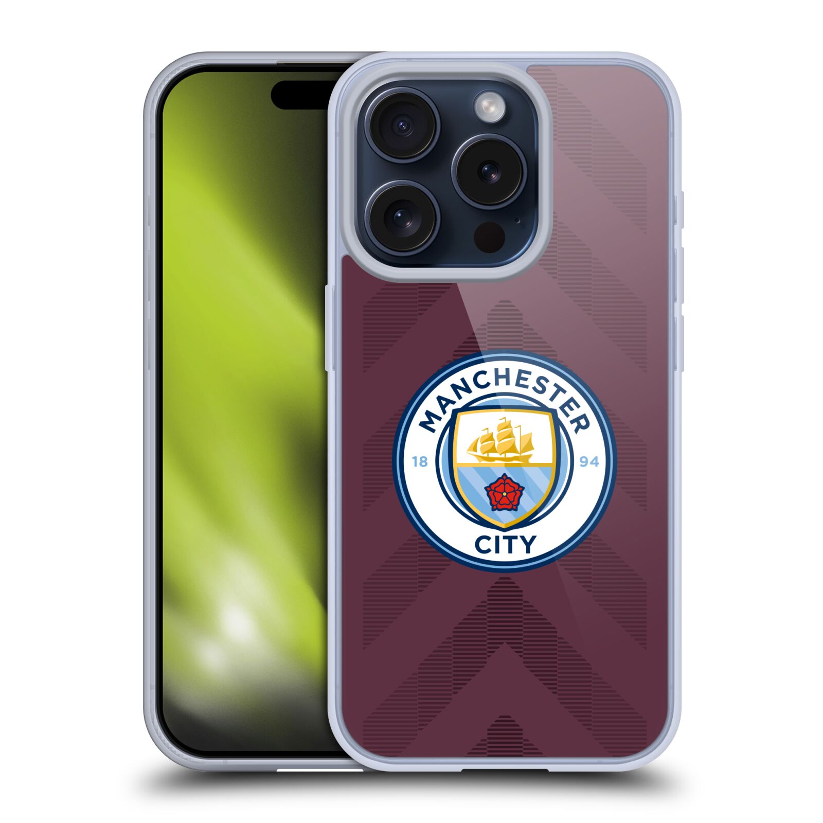 MAN CITY FC 2022/23 BADGE KIT ÉTUI COQUE EN GEL POUR APPLE iPHONE TÉLÉPHONES - Photo 11 sur 13