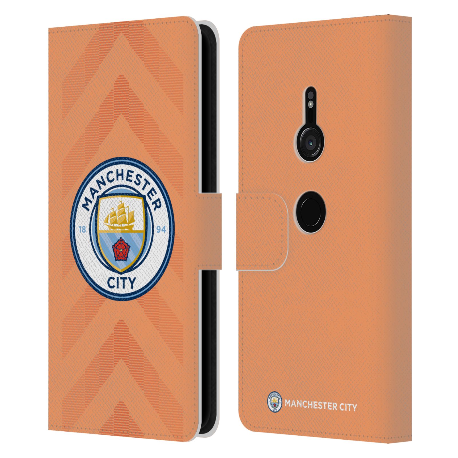 MAN CITY FC 2022/23 BADGE KIT LEATHER BOOK WALLET CASE COVER FOR SONY PHONES 1 - 第 8/12 張圖片
