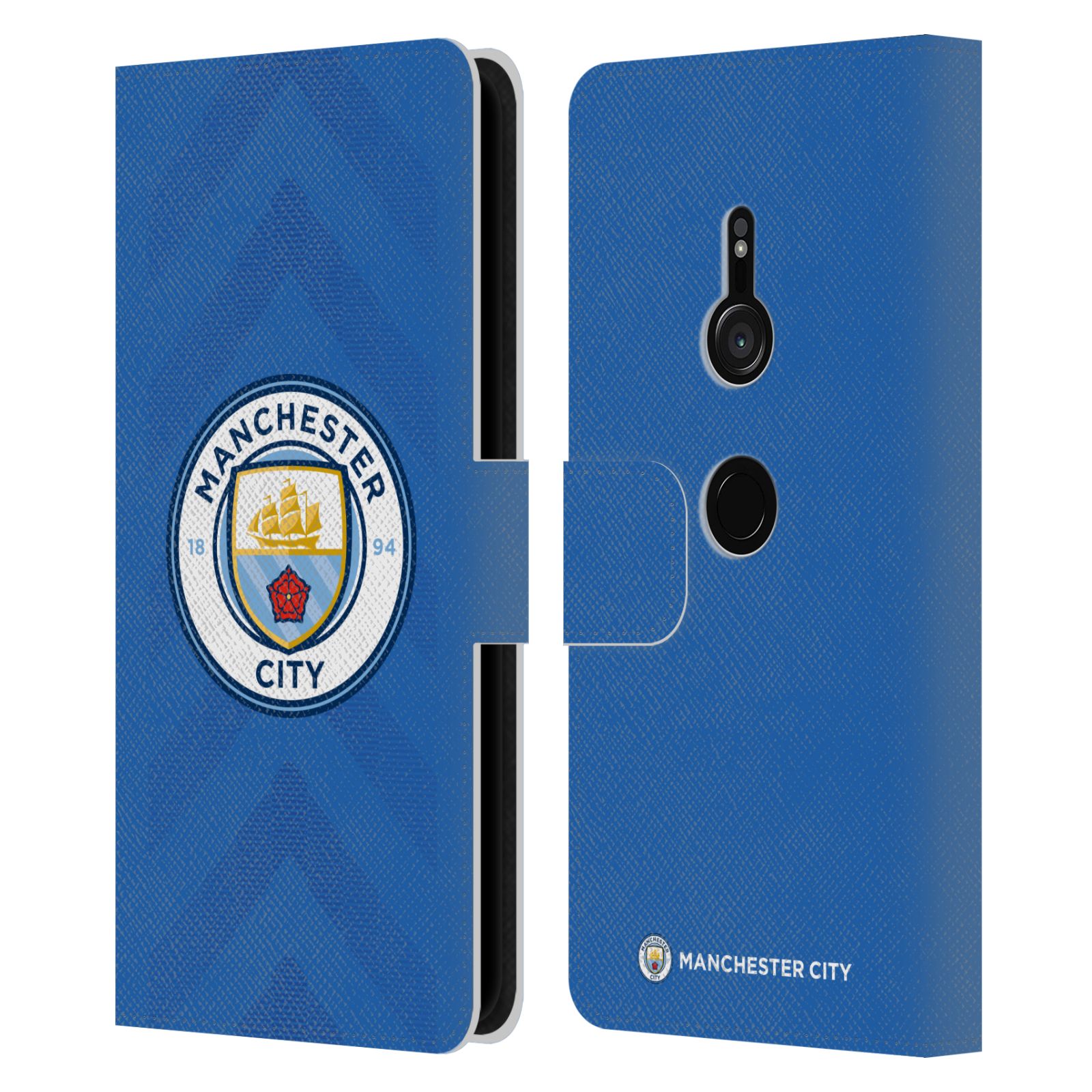 MAN CITY FC 2022/23 BADGE KIT LEATHER BOOK WALLET CASE COVER FOR SONY PHONES 1 - 第 12/12 張圖片