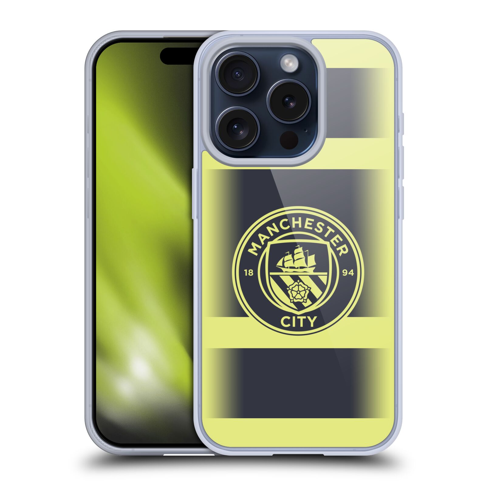 MAN CITY FC 2022/23 BADGE KIT ÉTUI COQUE EN GEL POUR APPLE iPHONE TÉLÉPHONES - Photo 12 sur 13