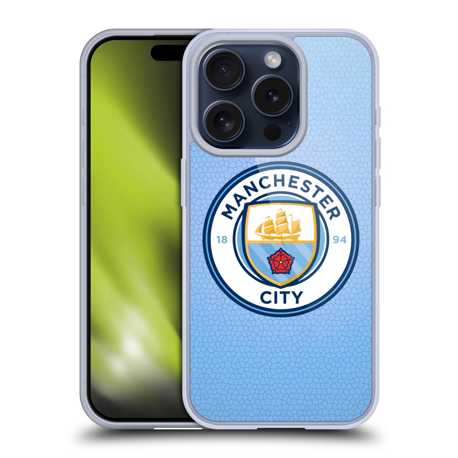 MAN CITY FC BADGE PIXELS ÉTUI COQUE EN GEL POUR APPLE iPHONE TÉLÉPHONES - Photo 10 sur 17