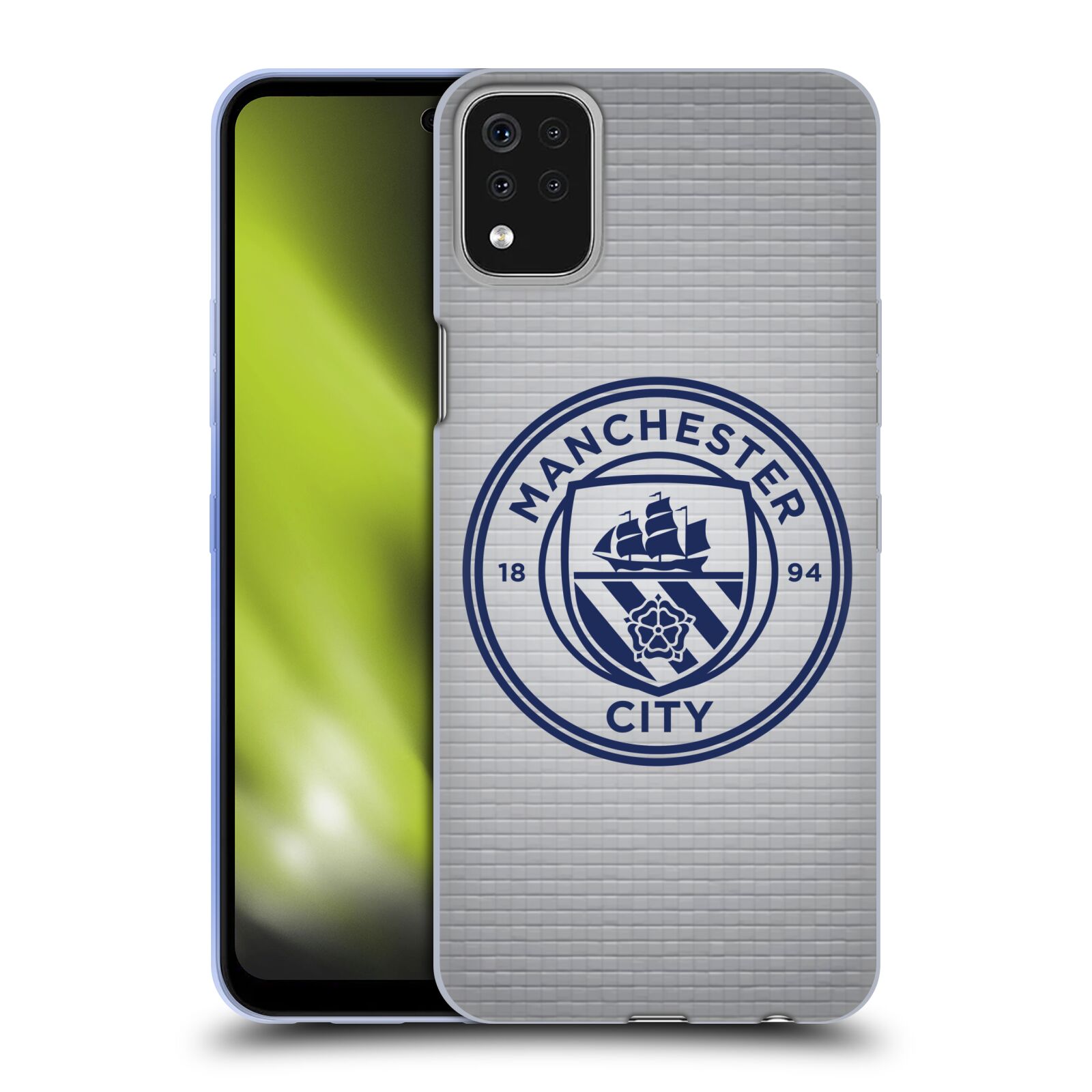 FUNDA DE GEL SUAVE MANCHESTER CITY MAN CITY FC INSIGNIA PÍXELES PARA TELÉFONOS LG 1 - Imagen 8 de 8
