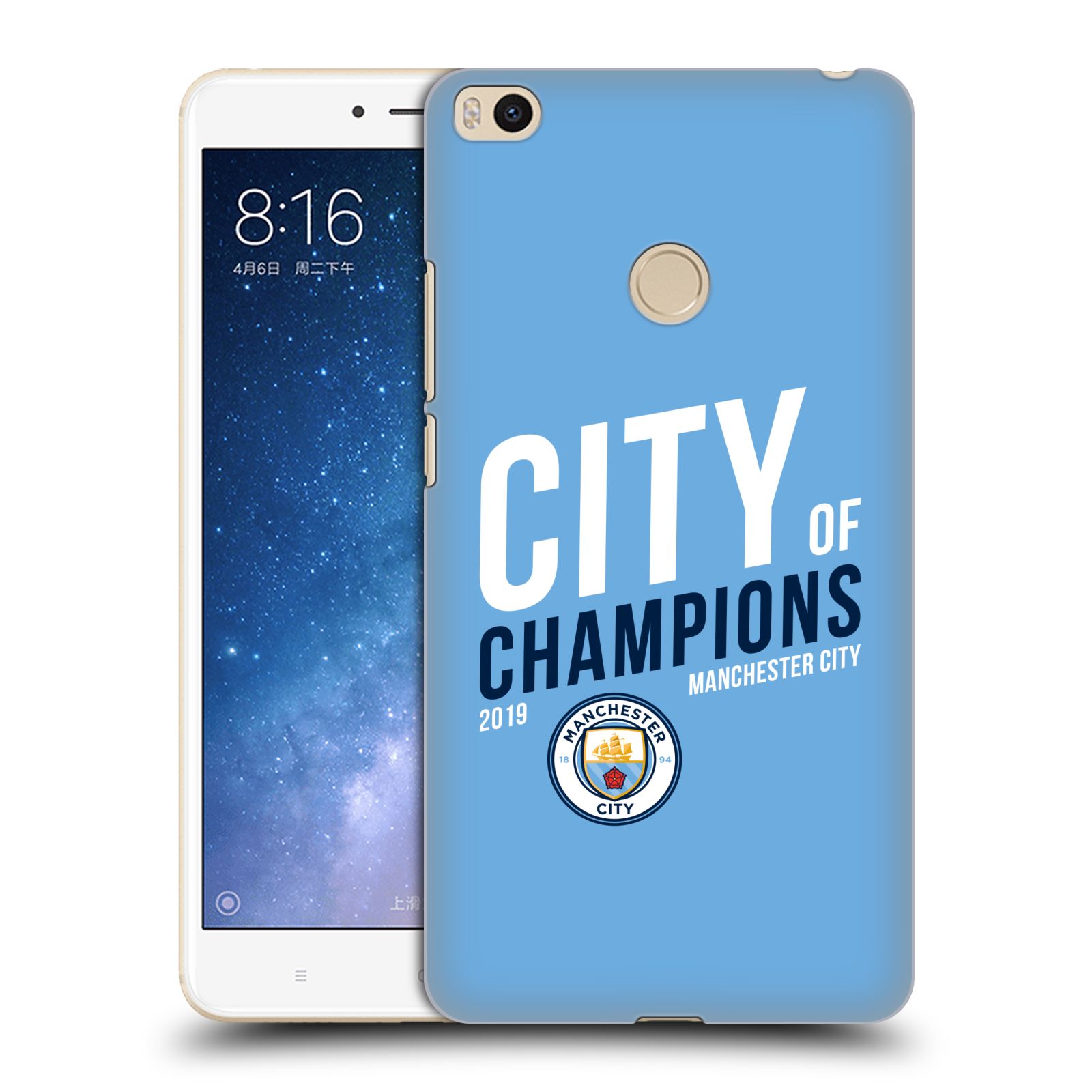 OFFICIAL MANCHESTER CITY MAN CITY FC 2019 CHAMPIONS CASE FOR XIAOMI PHONES 2 - 第 10/11 張圖片