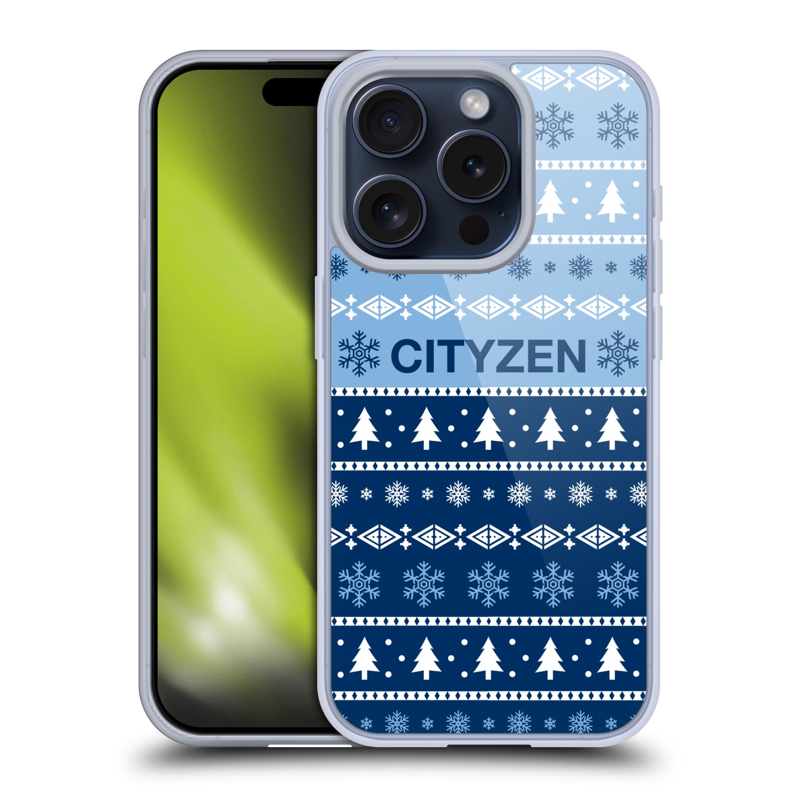 MAN CITY FC NOËL ÉTUI COQUE EN GEL MOLLE POUR APPLE iPHONE TÉLÉPHONES - Photo 9 sur 12