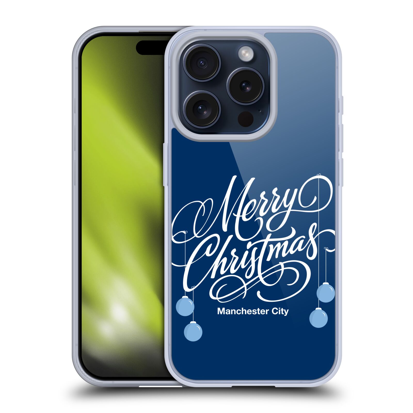 MAN CITY FC NOËL ÉTUI COQUE EN GEL MOLLE POUR APPLE iPHONE TÉLÉPHONES - Photo 12 sur 12