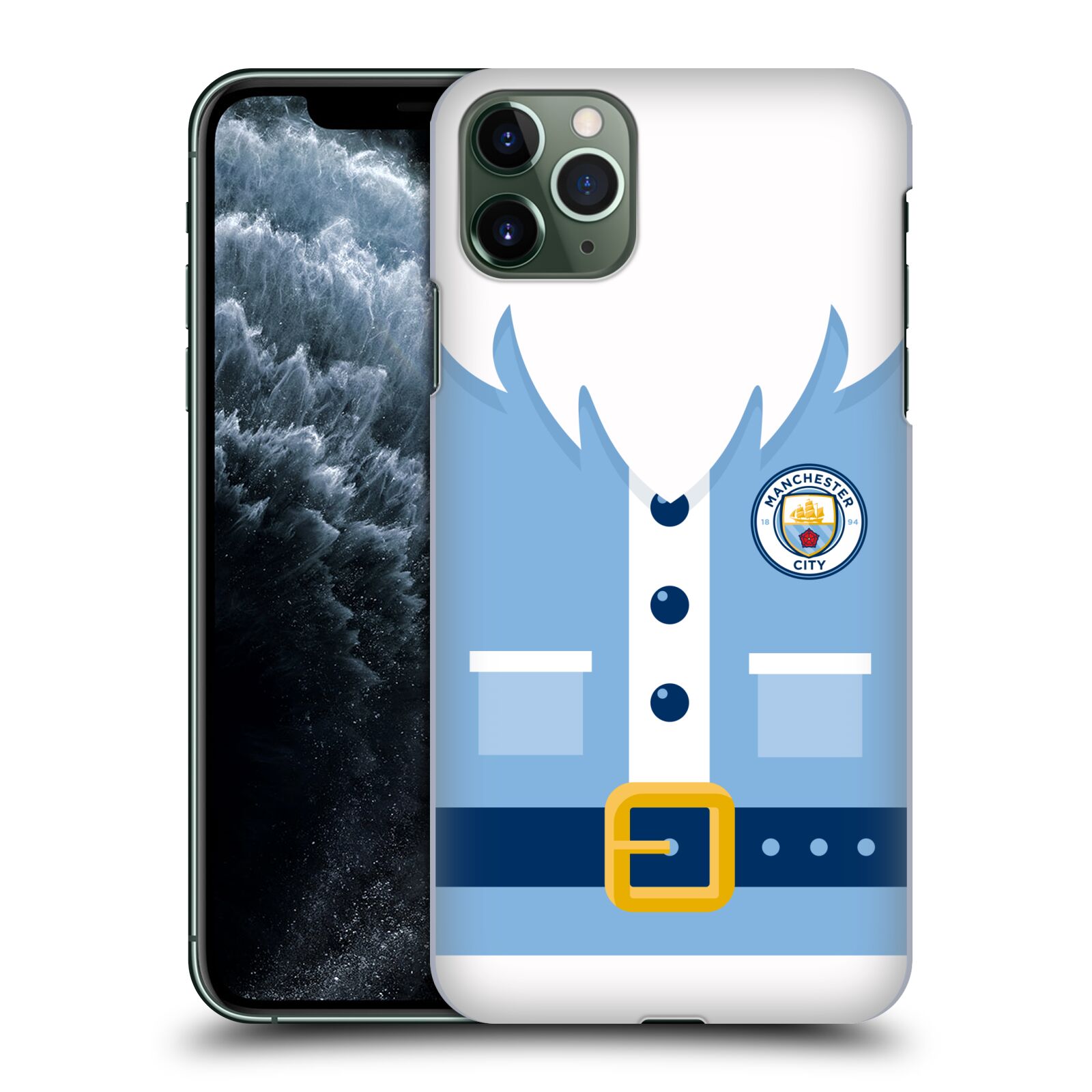 OFFICIAL MANCHESTER CITY MAN CITY FC CHRISTMAS HARD BACK CASE FOR GOOGLE PHONES - Picture 12 of 12