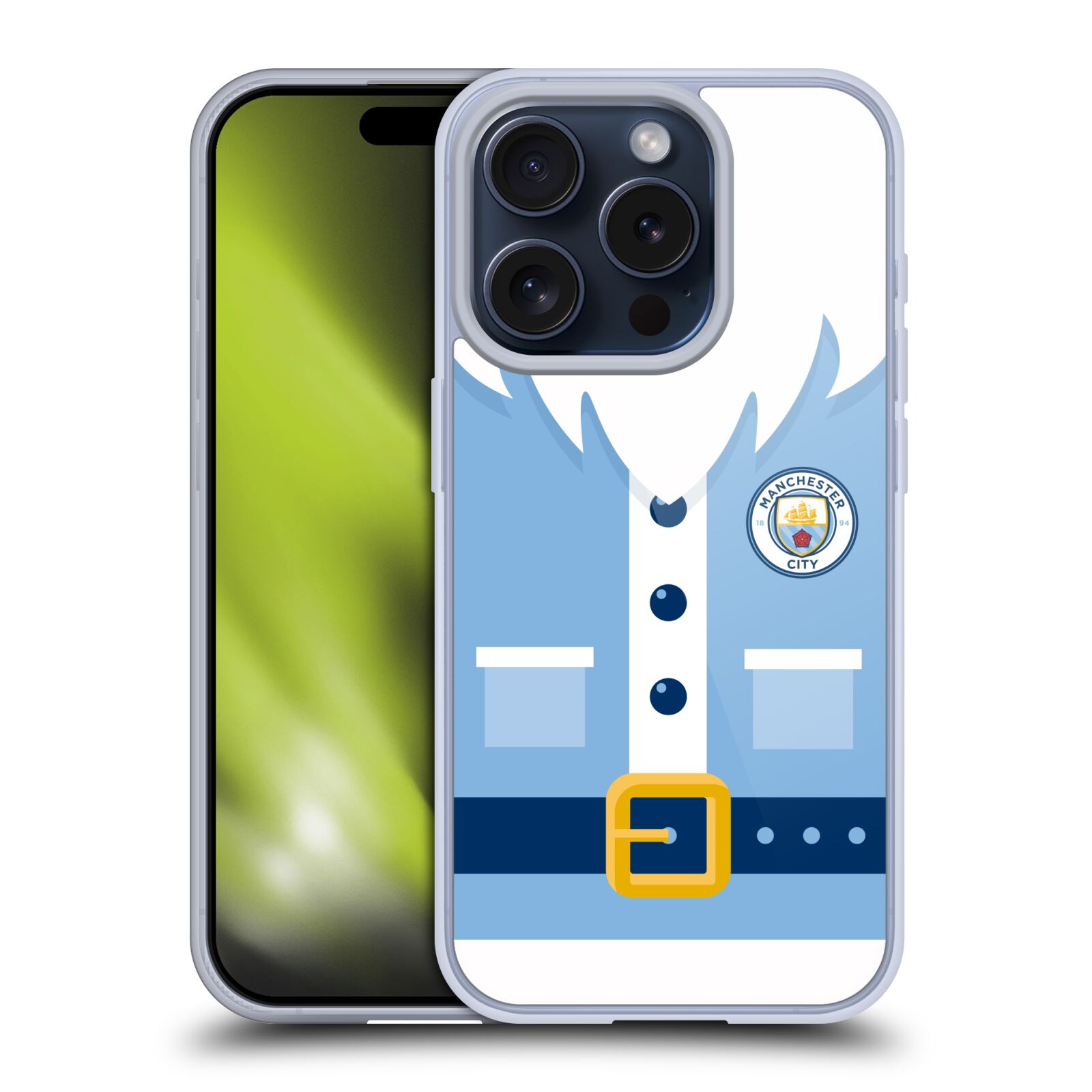 MAN CITY FC NOËL ÉTUI COQUE EN GEL MOLLE POUR APPLE iPHONE TÉLÉPHONES - Photo 11 sur 12