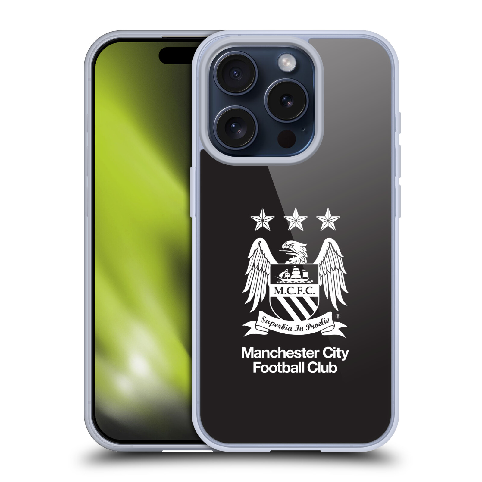MANCHESTER CITY MAN CITY FC CRÊTE ÉTUI COQUE EN GEL POUR APPLE iPHONE TÉLÉPHONES - Photo 16 sur 17