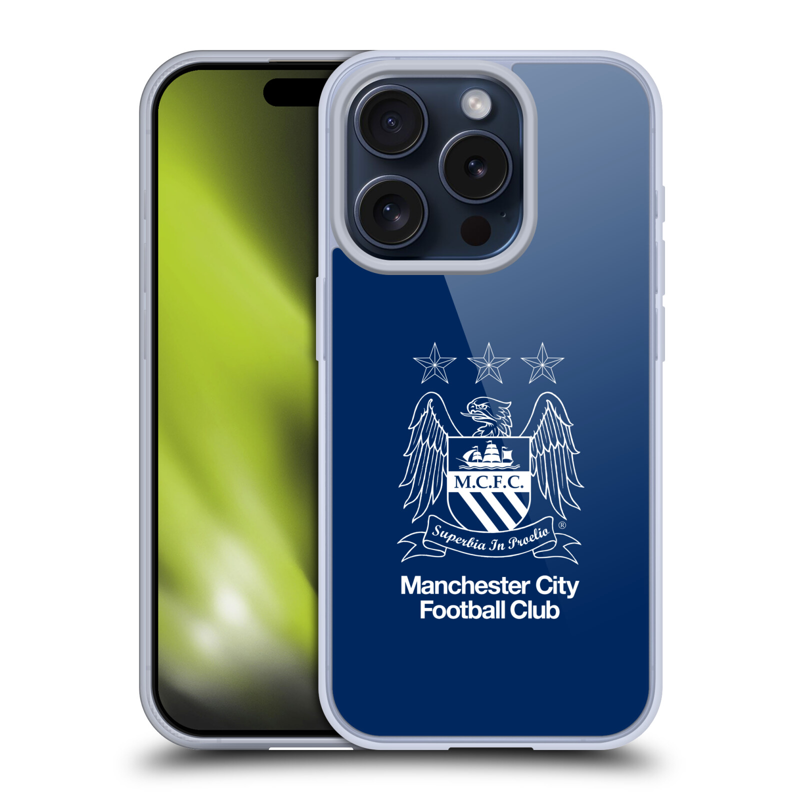 MANCHESTER CITY MAN CITY FC CRÊTE ÉTUI COQUE EN GEL POUR APPLE iPHONE TÉLÉPHONES - Photo 9 sur 17