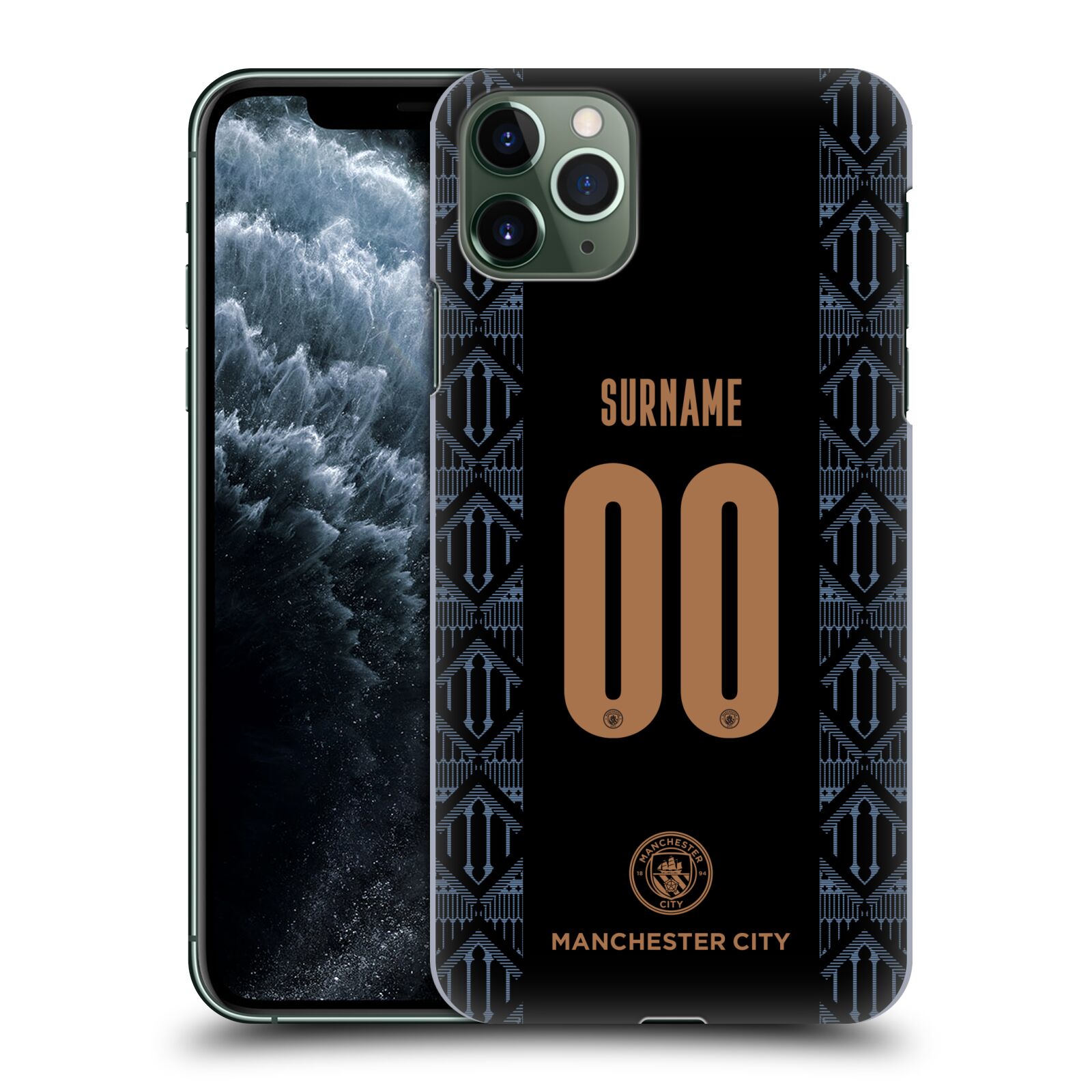 CUSTOMISED MANCHESTER CITY MAN CITY FC 2020/21 BADGE KIT CASE FOR GOOGLE PHONES - 第 8/10 張圖片