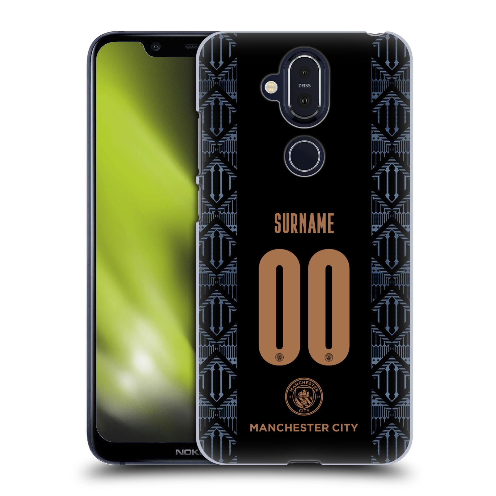 CUSTOMISED MANCHESTER CITY MAN CITY FC 2020/21 BADGE KIT CASE FOR NOKIA PHONES 1 - 第 7/9 張圖片