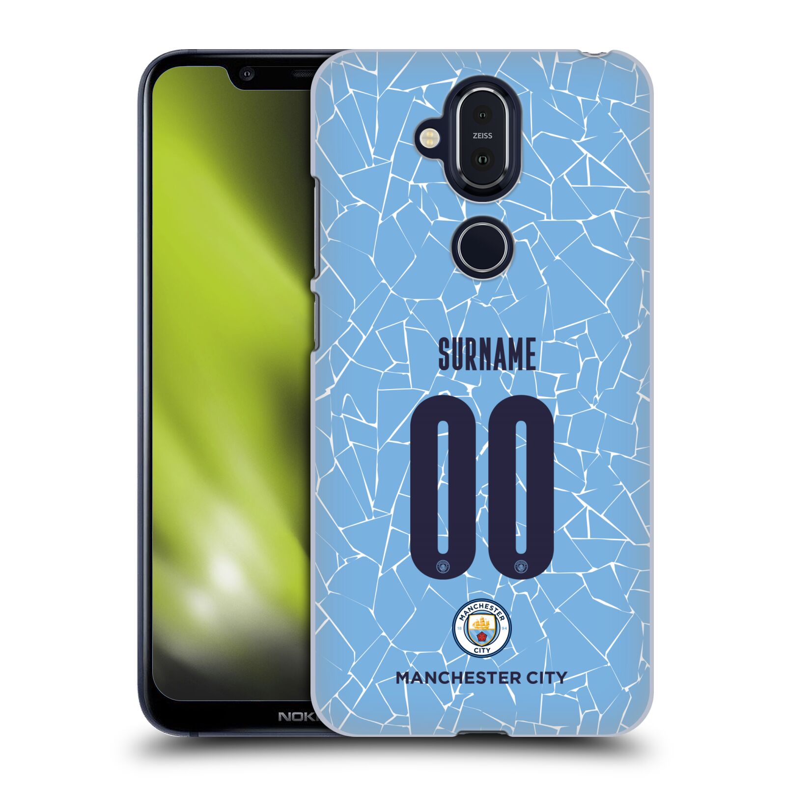 CUSTOMISED MANCHESTER CITY MAN CITY FC 2020/21 BADGE KIT CASE FOR NOKIA PHONES 1 - 第 8/9 張圖片