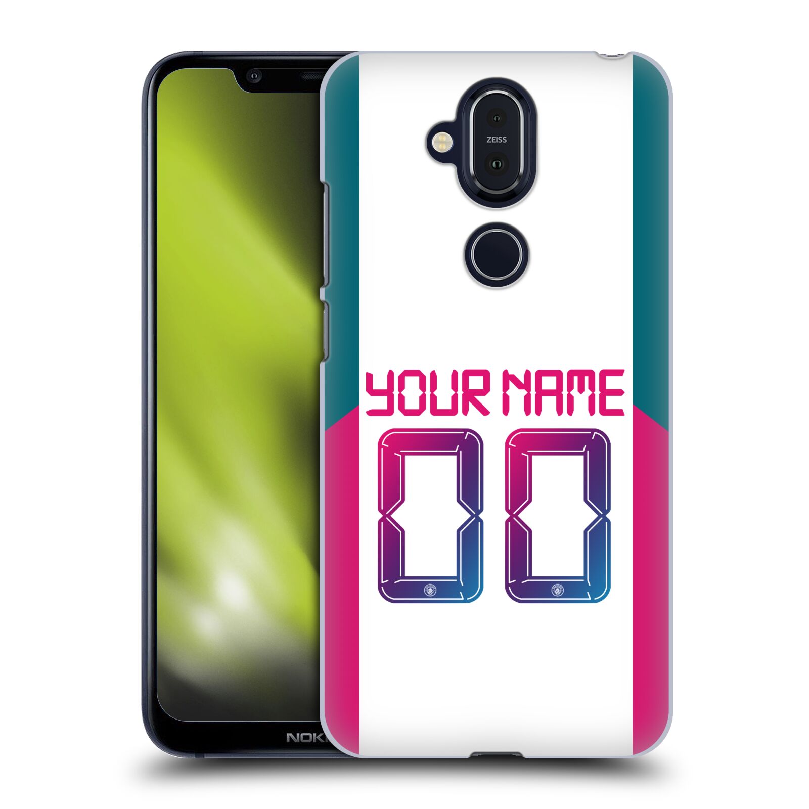 CUSTOMISED MANCHESTER CITY MAN CITY FC 2021/22 BADGE KIT CASE FOR NOKIA PHONES 1 - 第 8/9 張圖片
