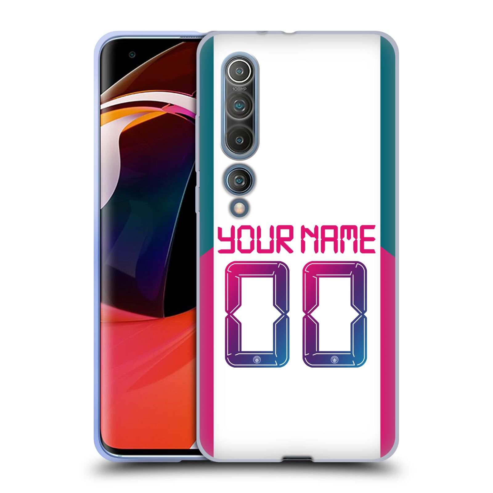 CUSTOM MANCHESTER CITY MAN CITY FC 2021/22 BADGE KIT GEL CASE FOR XIAOMI PHONES - Picture 8 of 9