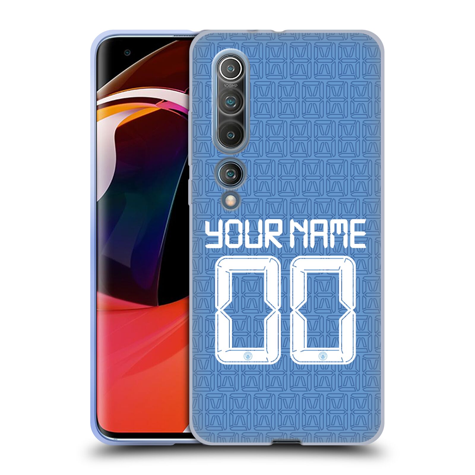 CUSTOM MANCHESTER CITY MAN CITY FC 2021/22 BADGE KIT GEL CASE FOR XIAOMI PHONES - Picture 9 of 9