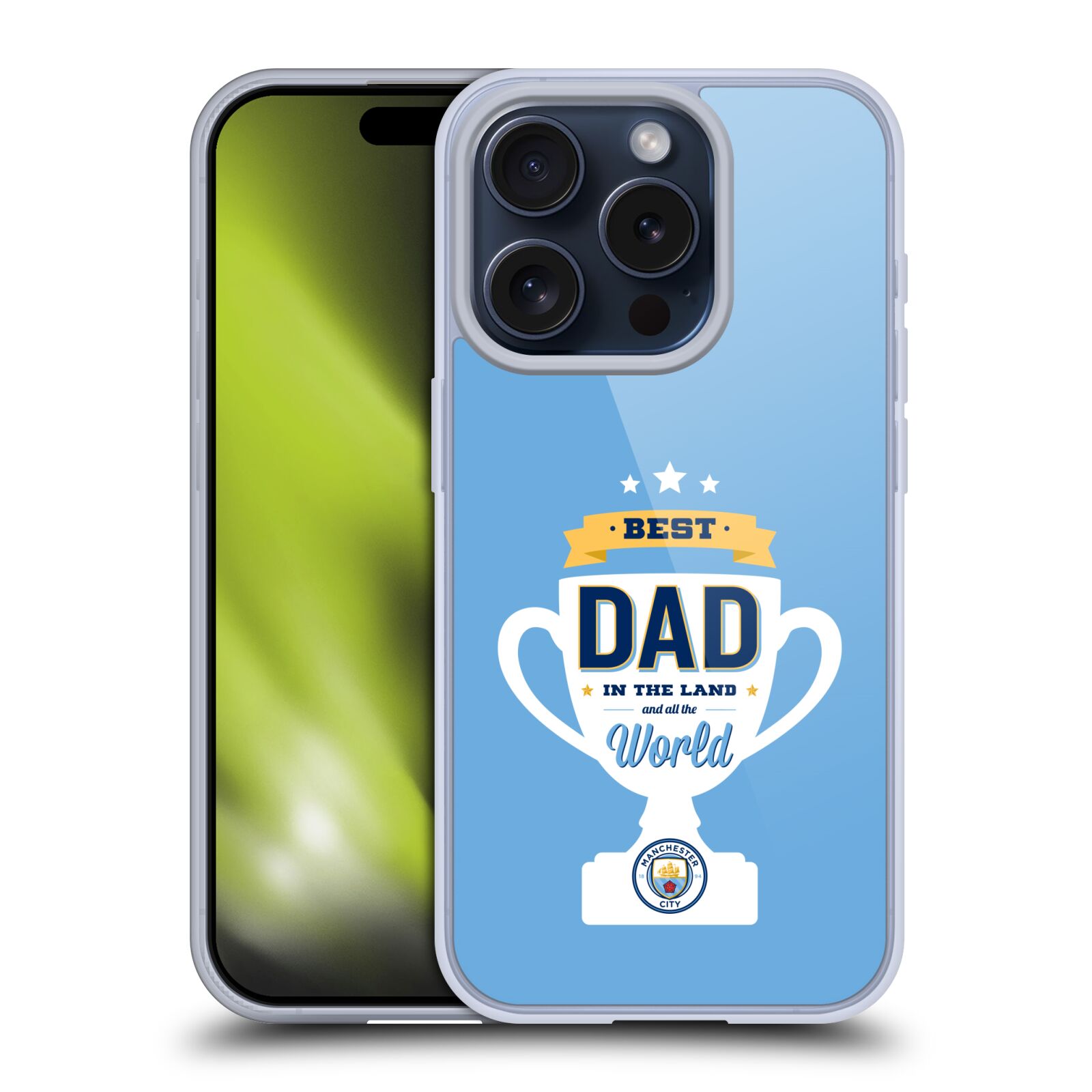 MAN CITY FC FÊTE DES PÈRES ÉTUI COQUE EN GEL MOLLE POUR APPLE iPHONE TÉLÉPHONES - Photo 9 sur 9