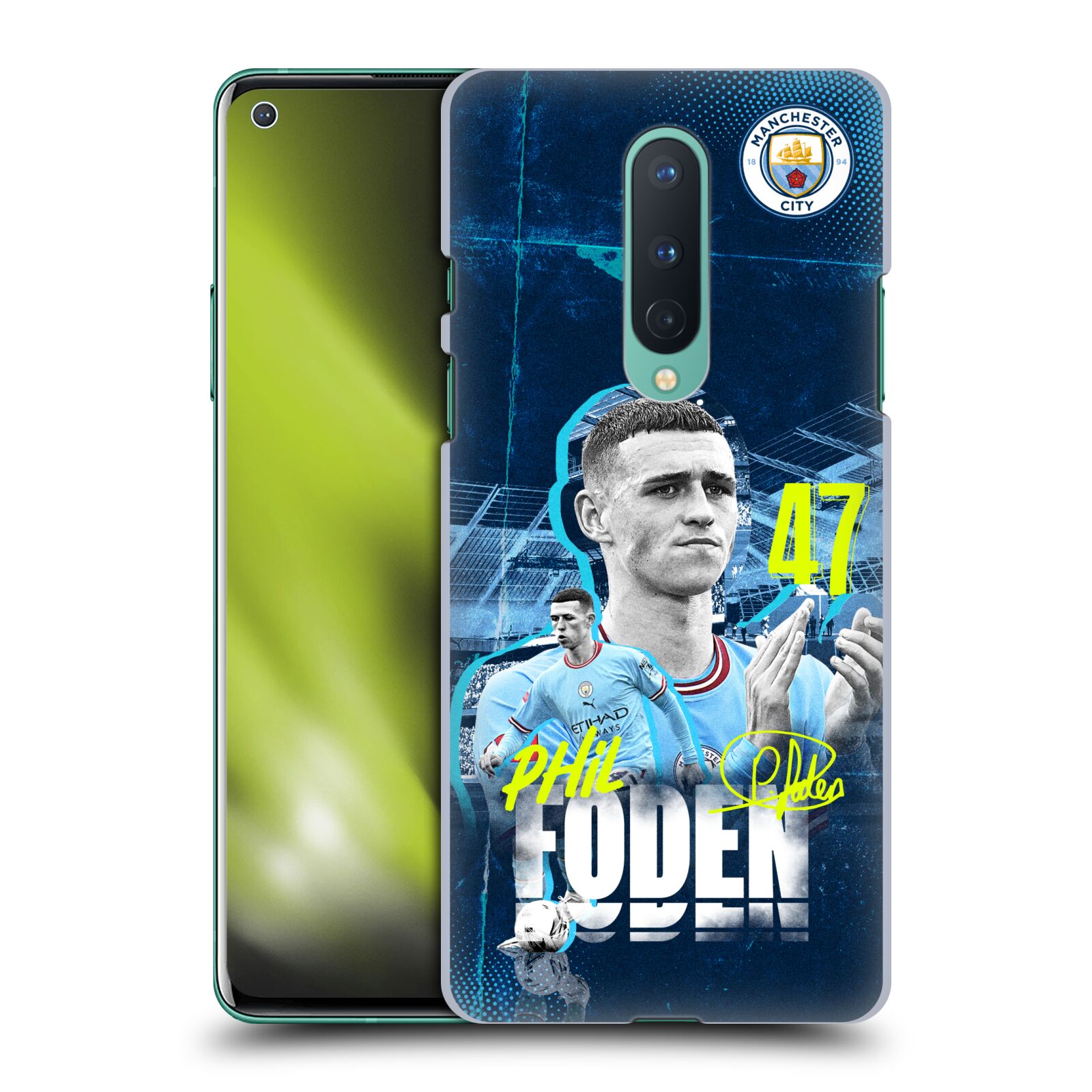 OFFICIAL MANCHESTER CITY MAN CITY FC 2022/23 FIRST TEAM CASE FOR OPPO PHONES - Picture 11 of 12
