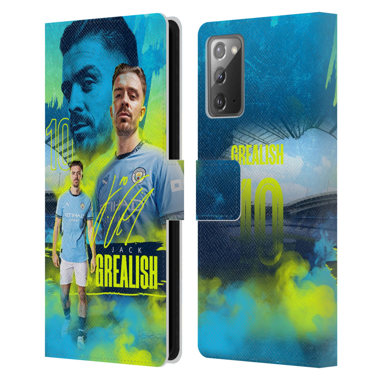 MAN CITY FC 2024/25 FIRST TEAM LEATHER BOOK WALLET CASE FOR SAMSUNG PHONES 2 - Picture 9 of 12