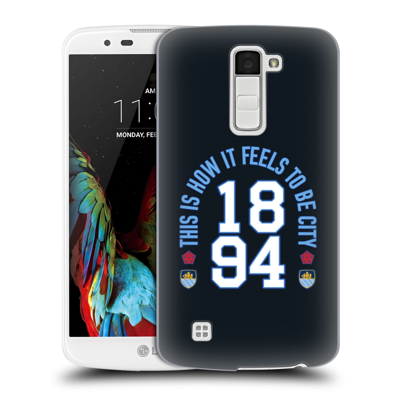 OFFICIAL MANCHESTER CITY MAN CITY FC GRAPHICS HARD BACK CASE FOR LG PHONES 3 - Picture 7 of 14