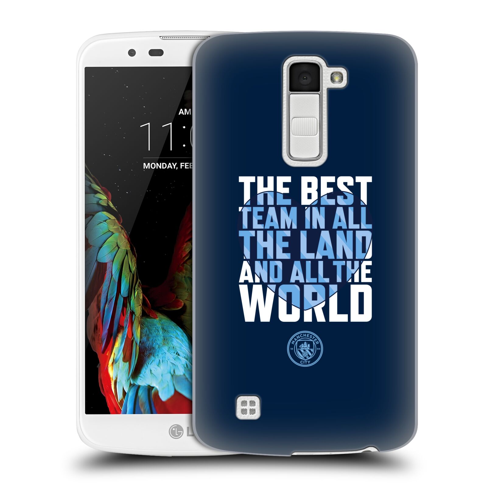 OFFICIAL MANCHESTER CITY MAN CITY FC GRAPHICS HARD BACK CASE FOR LG PHONES 3 - Picture 8 of 14