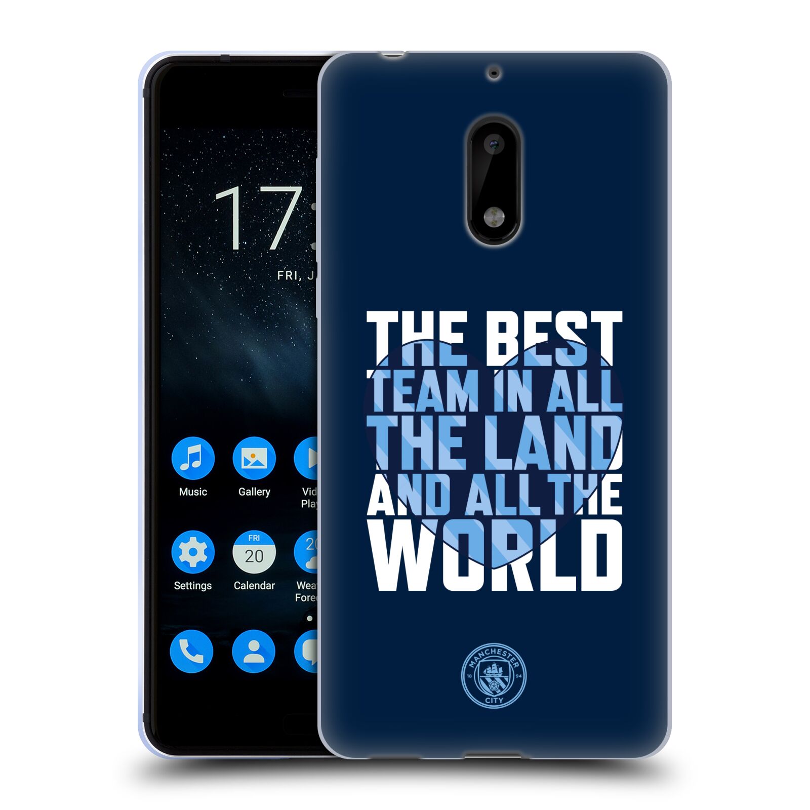 OFFICIAL MANCHESTER CITY MAN CITY FC GRAPHICS SOFT GEL CASE FOR NOKIA PHONES 1 - Picture 9 of 15