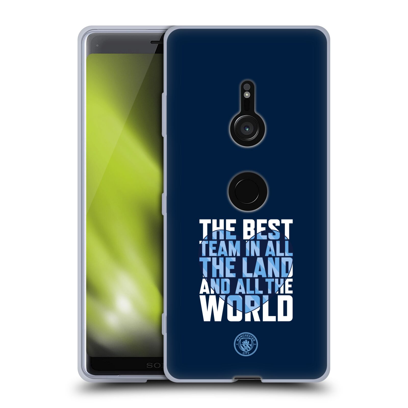 OFFICIAL MANCHESTER CITY MAN CITY FC GRAPHICS SOFT GEL CASE FOR SONY PHONES 1