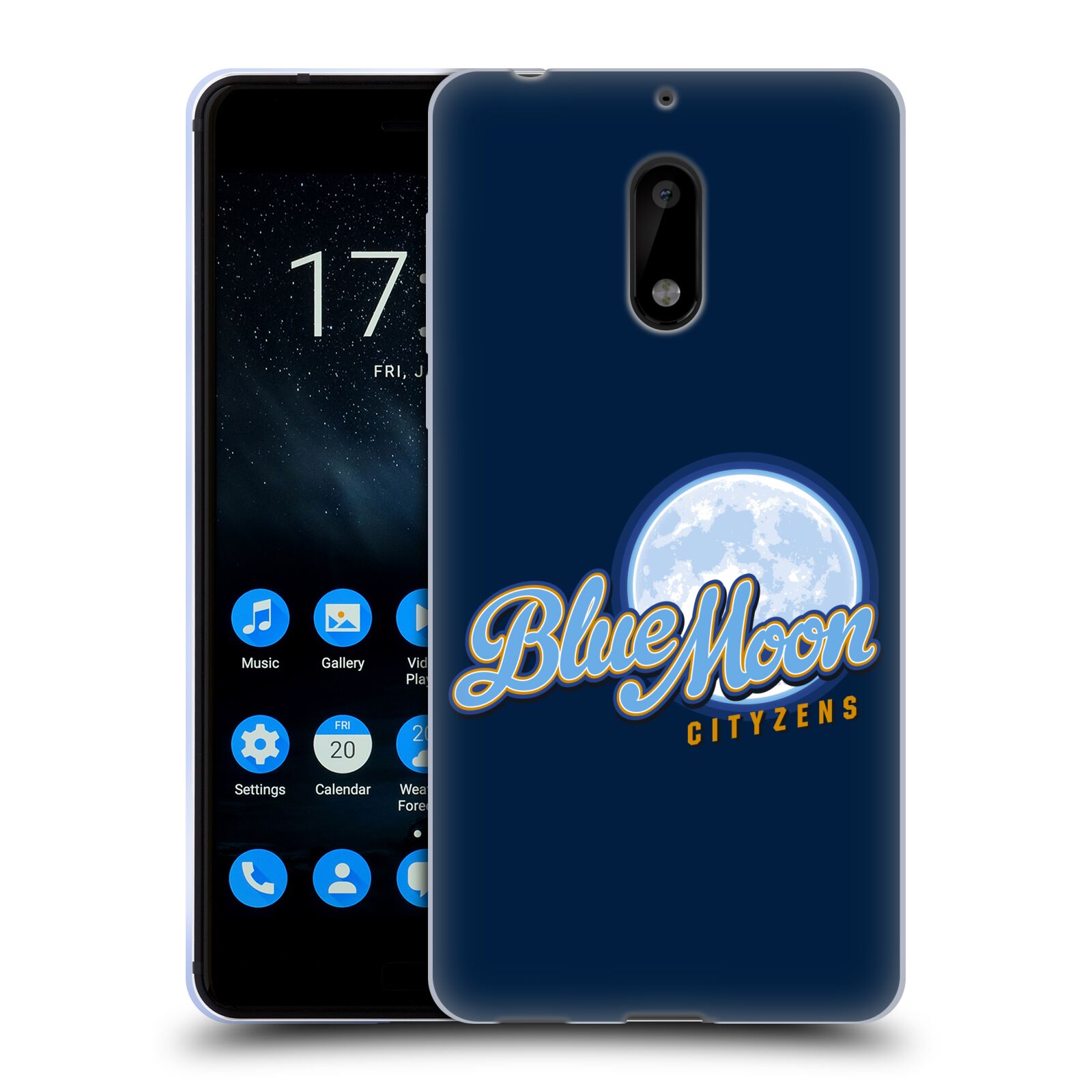 OFFICIAL MANCHESTER CITY MAN CITY FC GRAPHICS SOFT GEL CASE FOR NOKIA PHONES 1 - Picture 10 of 15