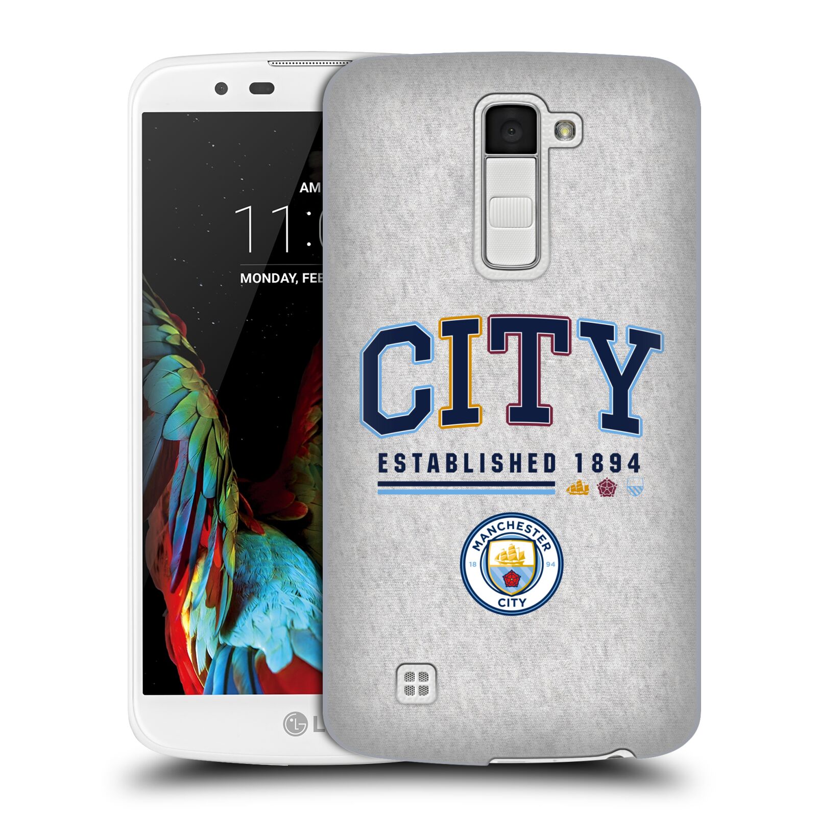 OFFICIAL MANCHESTER CITY MAN CITY FC GRAPHICS HARD BACK CASE FOR LG PHONES 3 - Picture 10 of 14