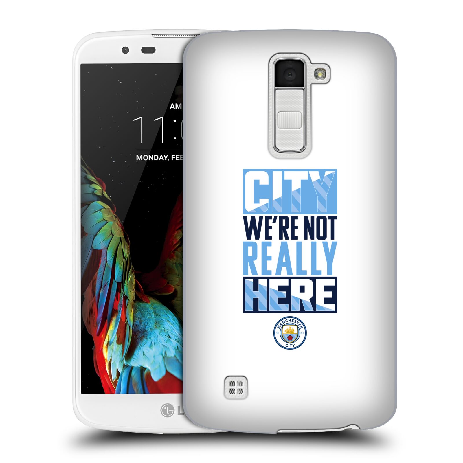 OFFICIAL MANCHESTER CITY MAN CITY FC GRAPHICS HARD BACK CASE FOR LG PHONES 3 - Picture 11 of 14