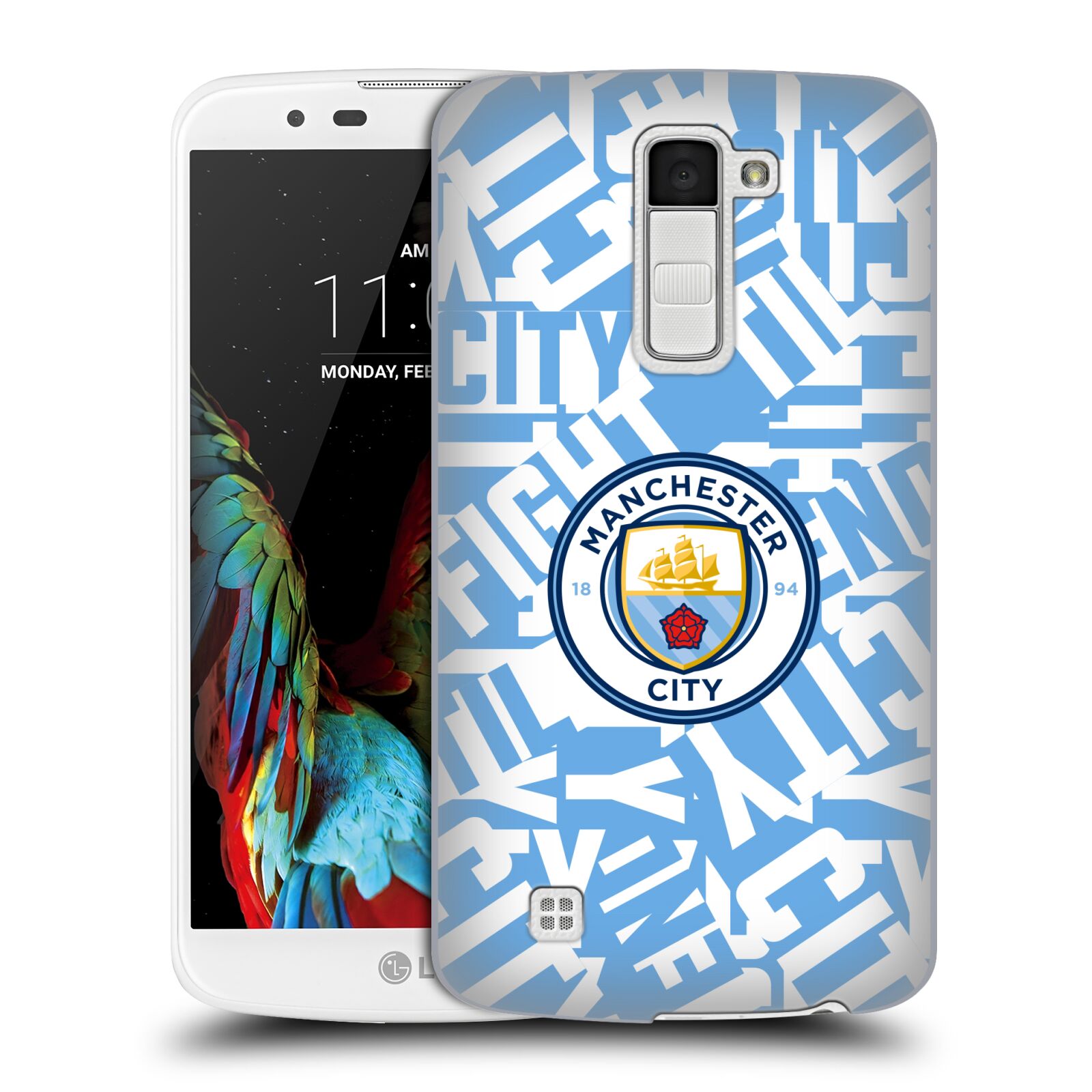 OFFICIAL MANCHESTER CITY MAN CITY FC GRAPHICS HARD BACK CASE FOR LG PHONES 3 - Picture 13 of 14