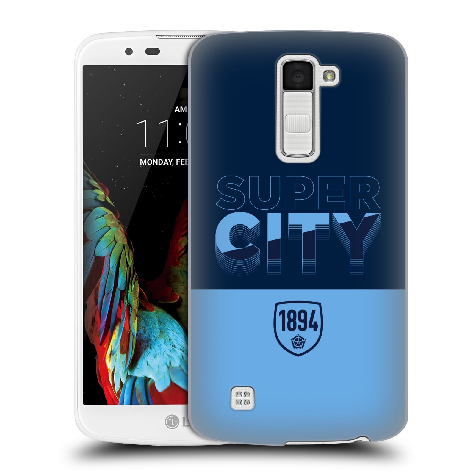 OFFICIAL MANCHESTER CITY MAN CITY FC GRAPHICS HARD BACK CASE FOR LG PHONES 3 - Picture 14 of 14
