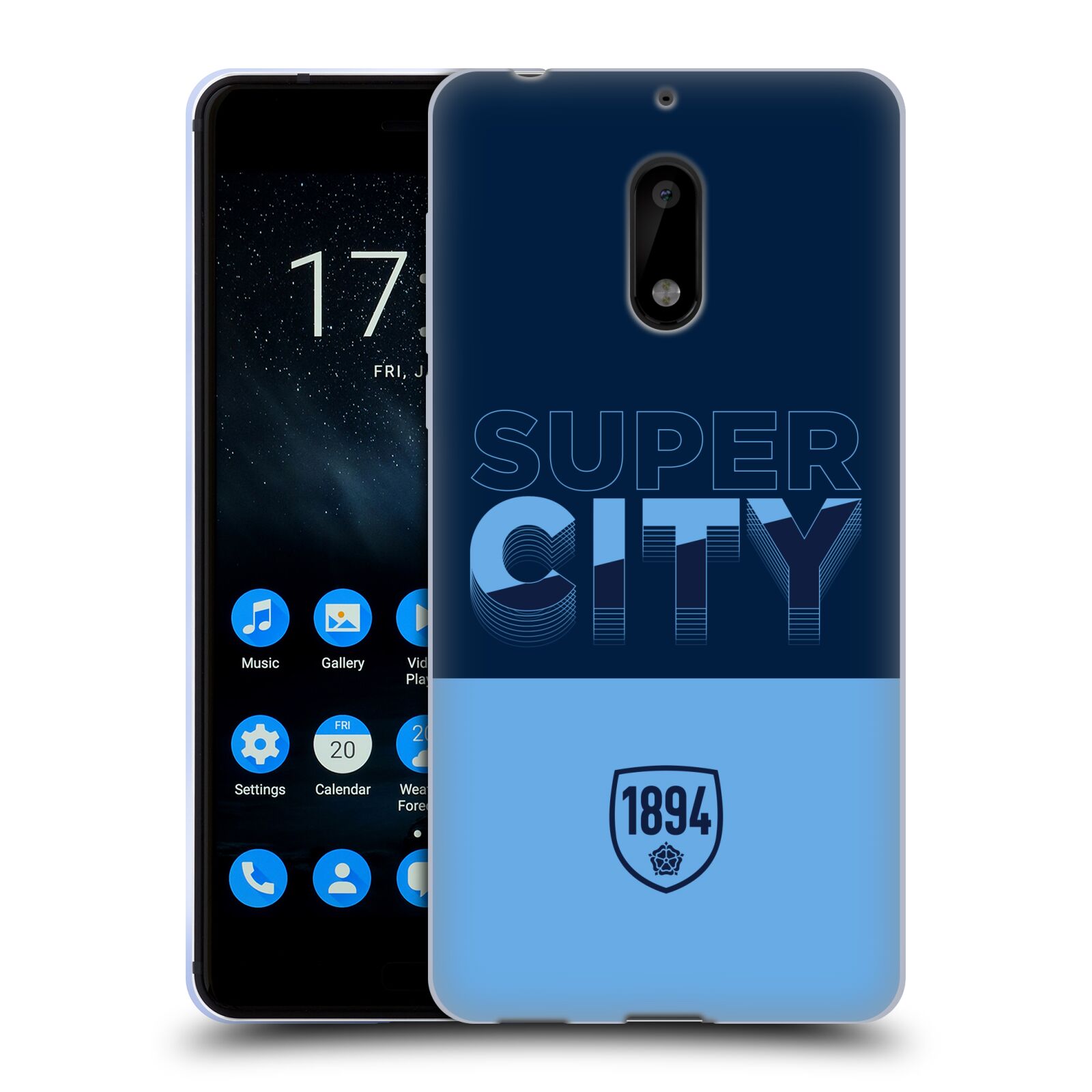 OFFICIAL MANCHESTER CITY MAN CITY FC GRAPHICS SOFT GEL CASE FOR NOKIA PHONES 1 - Picture 15 of 15