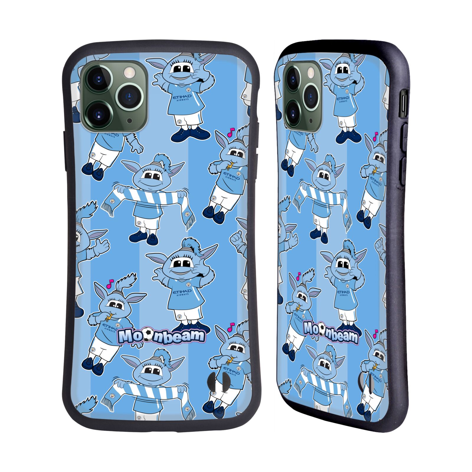 MAN CITY FC MOONCHESTER & MOONBEAM HYBRID HÜLLE HUELLE FÜR APPLE iPHONES HANDYS - Bild 14 von 16