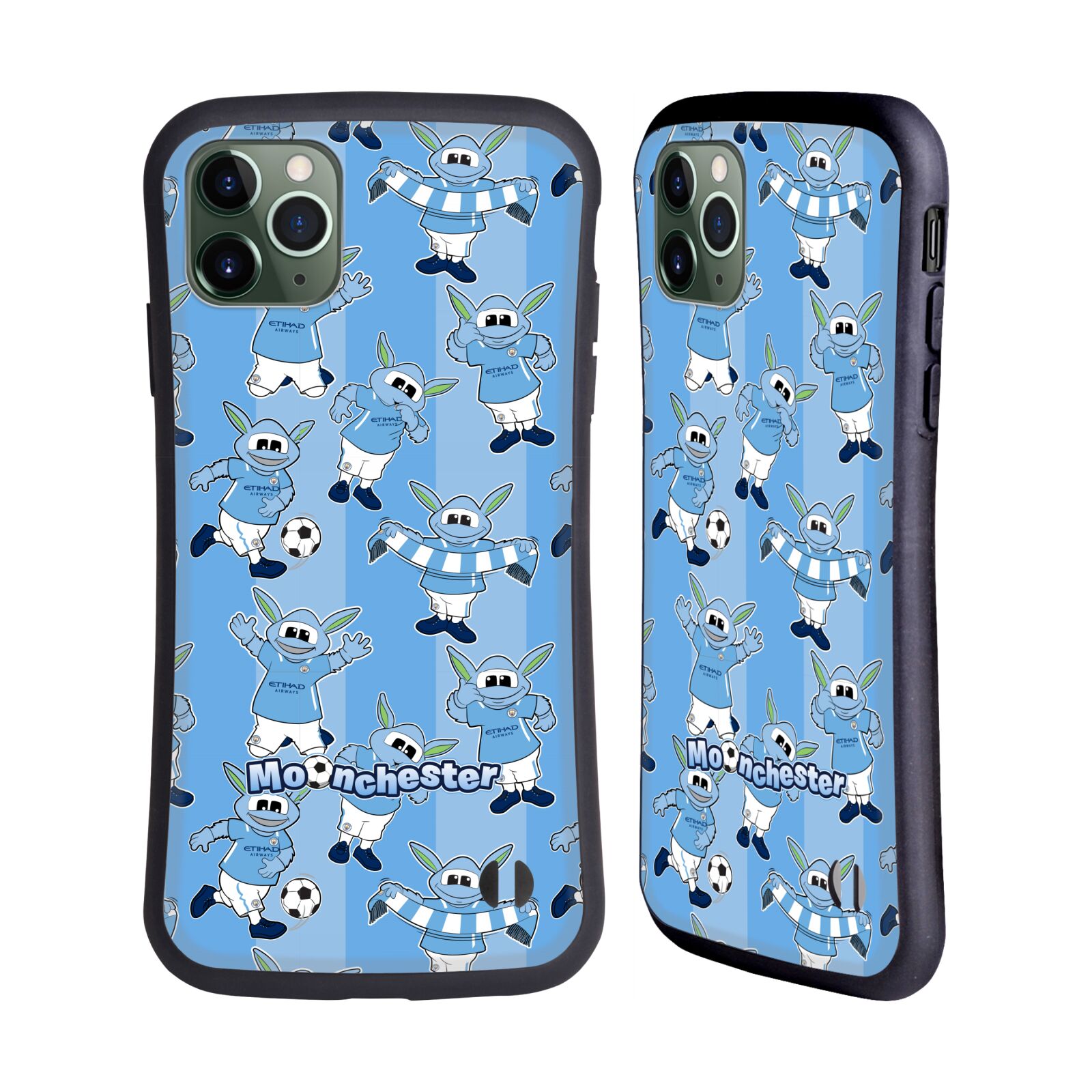 MAN CITY FC MOONCHESTER & MOONBEAM HYBRID HÜLLE HUELLE FÜR APPLE iPHONES HANDYS - Bild 13 von 16
