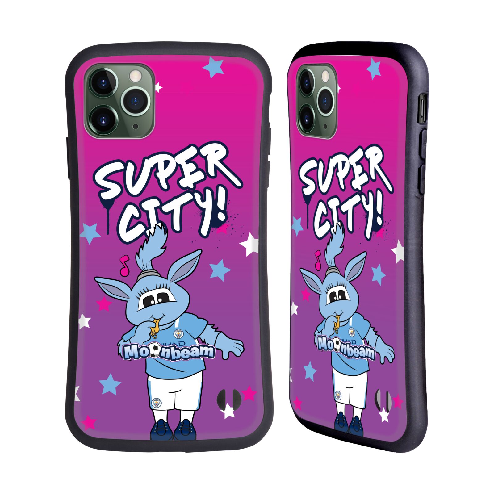 MAN CITY FC MOONCHESTER & MOONBEAM HYBRID HÜLLE HUELLE FÜR APPLE iPHONES HANDYS - Bild 16 von 16