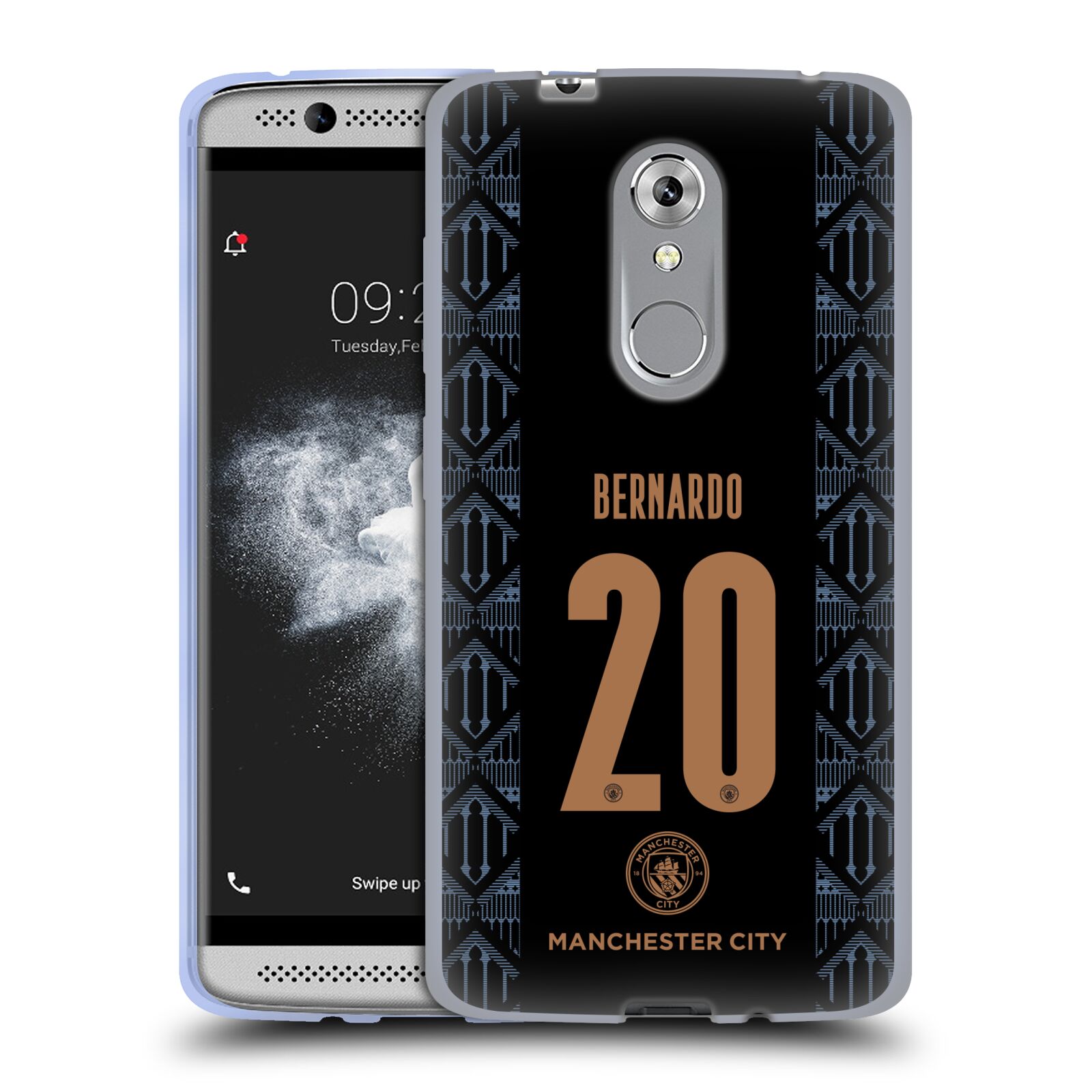 MAN CITY FC 2020/21 PLAYERS AWAY KIT GROUP 1 SOFT GEL CASE FOR ZTE PHONES - Picture 9 of 20