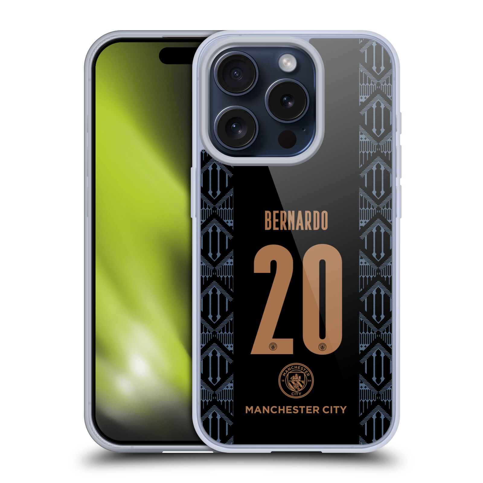 MAN CITY FC 2020/21 PLAYERS AWAY KIT GROUP 1 ÉTUI COQUE EN GEL POUR APPLE iPHONE - Photo 9 sur 17