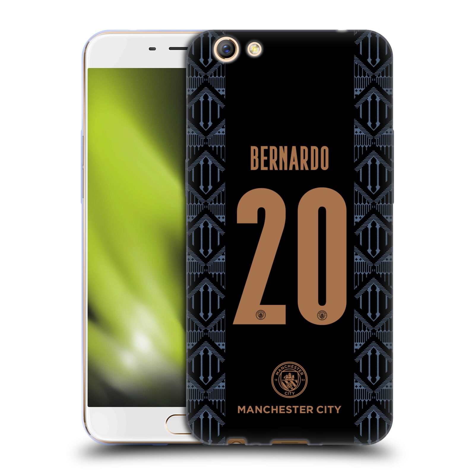 MAN CITY FC 2020/21 PLAYERS AWAY KIT GROUP 1 SOFT GEL CASE FOR OPPO PHONES - 第 9/20 張圖片