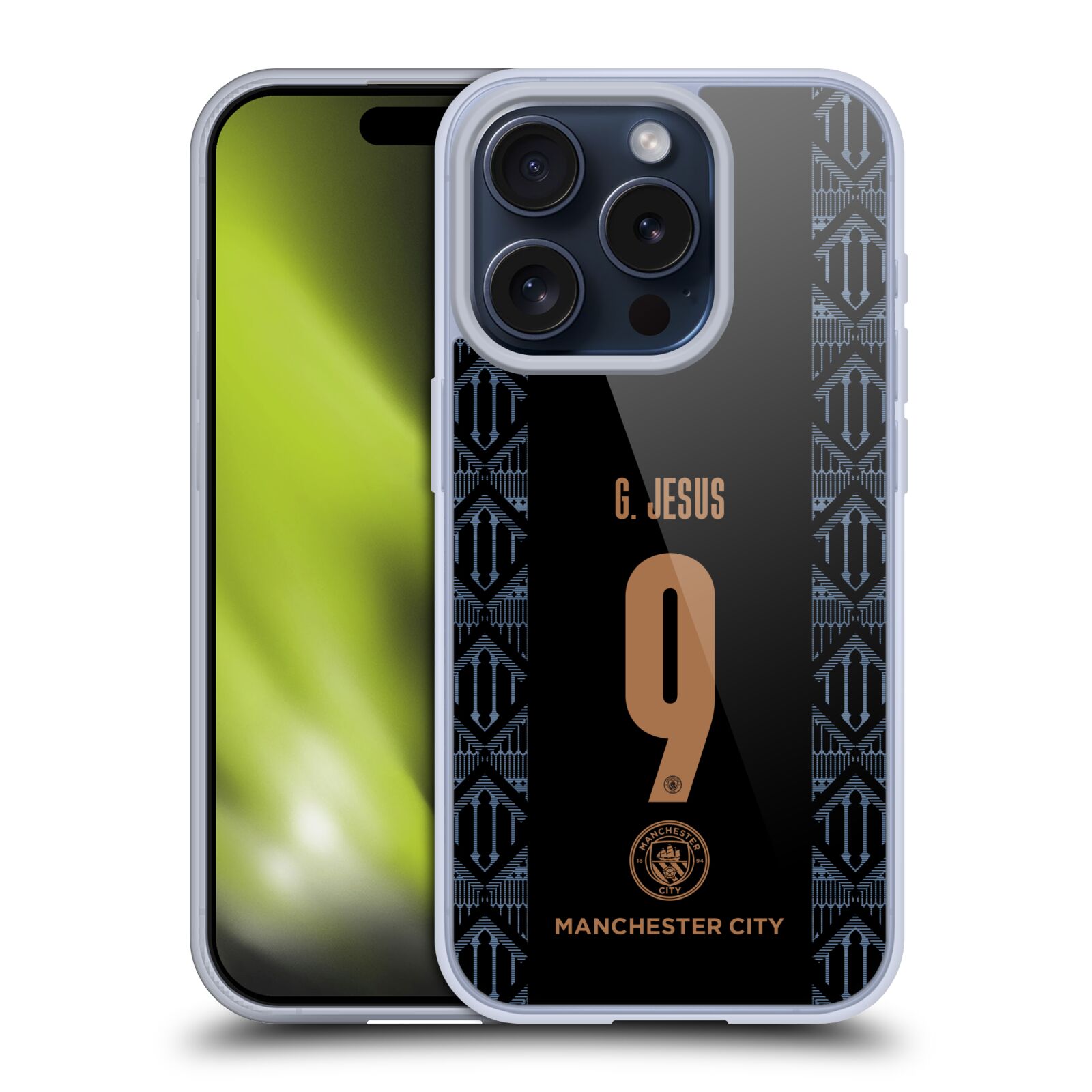 MAN CITY FC 2020/21 PLAYERS AWAY KIT GROUP 1 ÉTUI COQUE EN GEL POUR APPLE iPHONE - Photo 11 sur 17