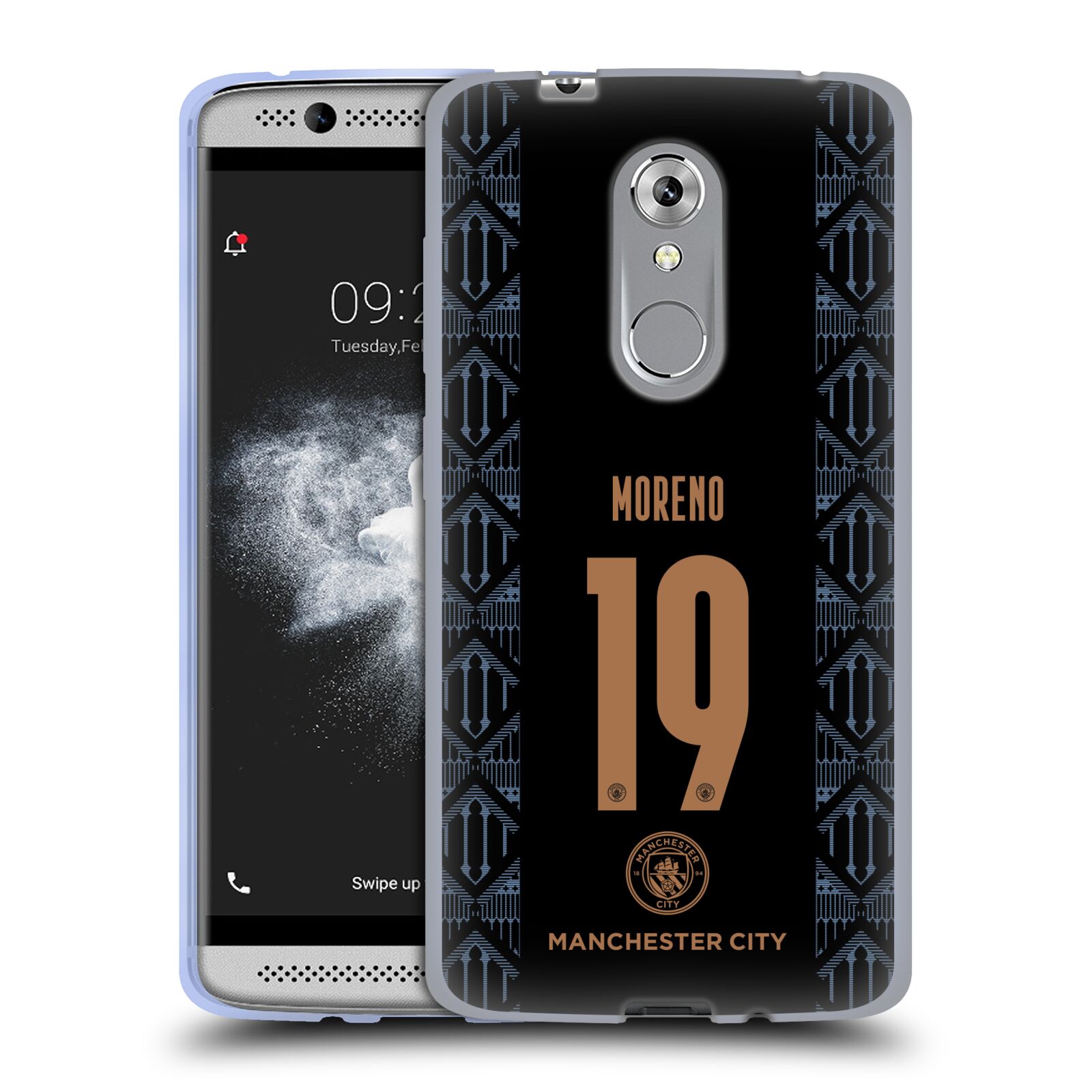MAN CITY FC 2020/21 PLAYERS AWAY KIT GROUP 1 SOFT GEL CASE FOR ZTE PHONES - Picture 16 of 20