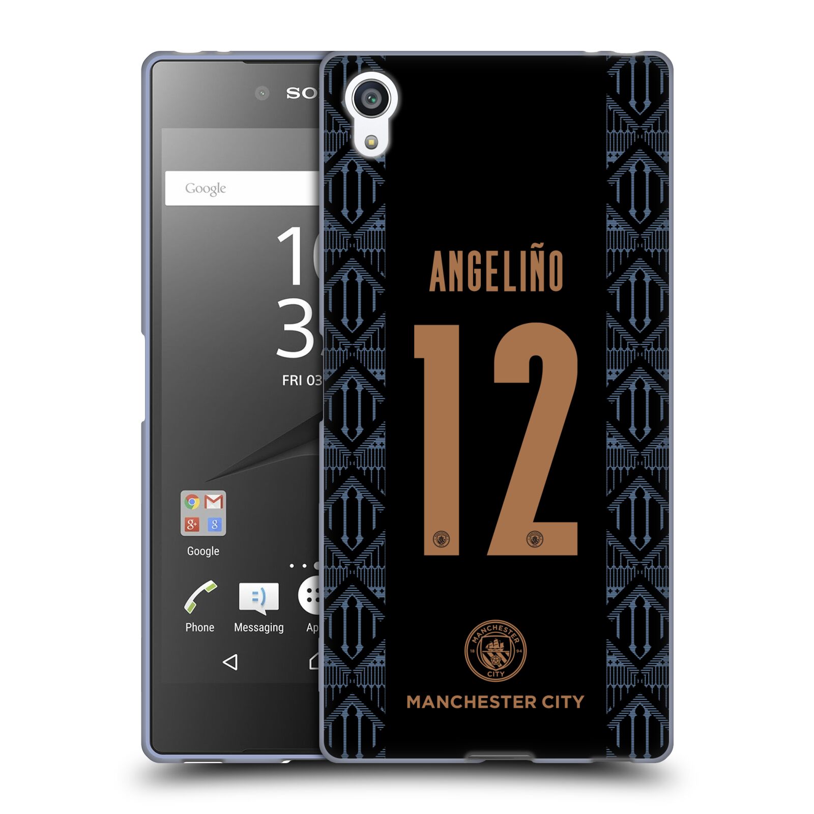 MAN CITY FC 2020/21 PLAYERS AWAY KIT GROUP 2 SOFT GEL CASE FOR SONY PHONES 2 - 第 7/18 張圖片