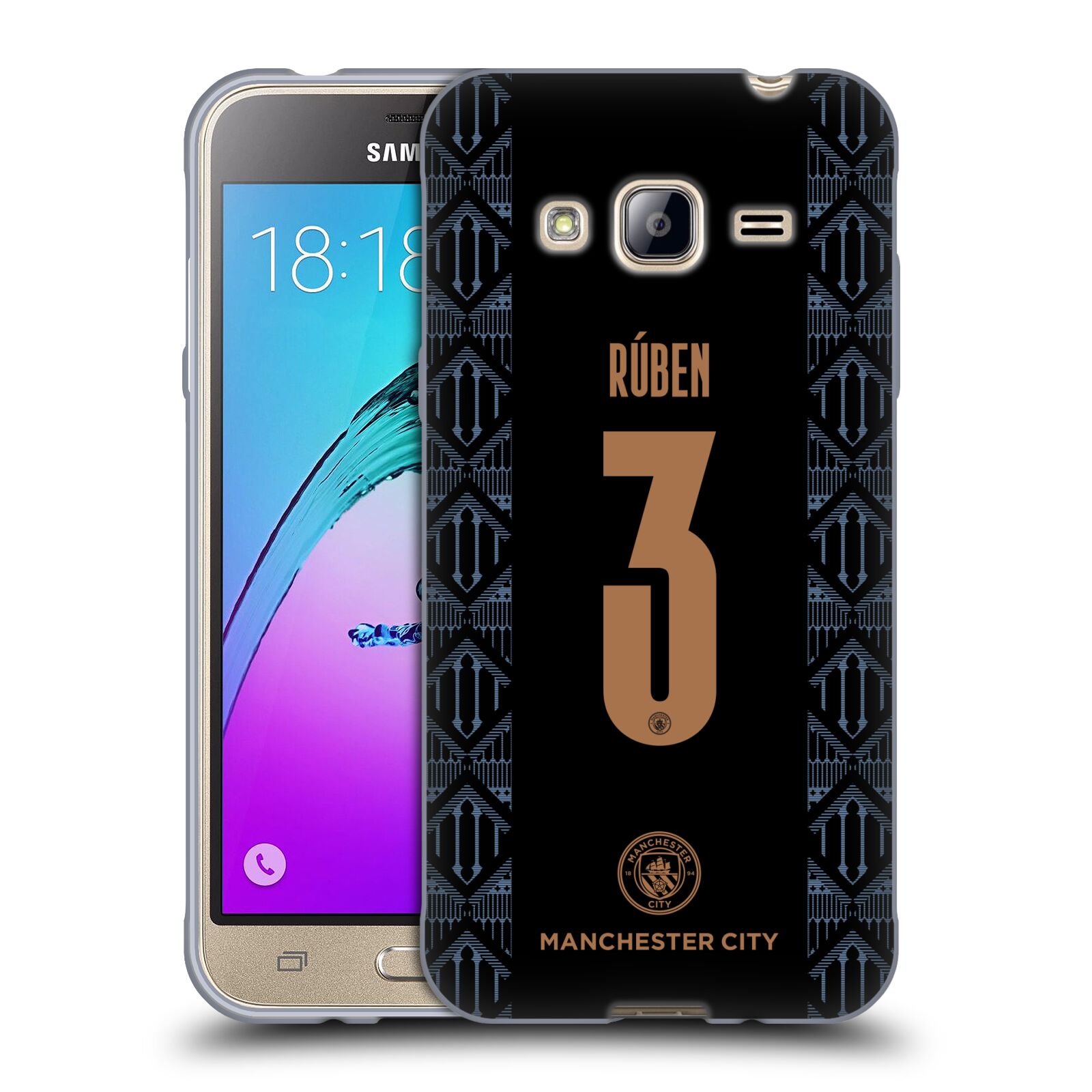 MAN CITY FC 2020/21 PLAYERS AWAY KIT GROUP 2 SOFT GEL CASE FOR SAMSUNG PHONES 3 - 第 19/19 張圖片