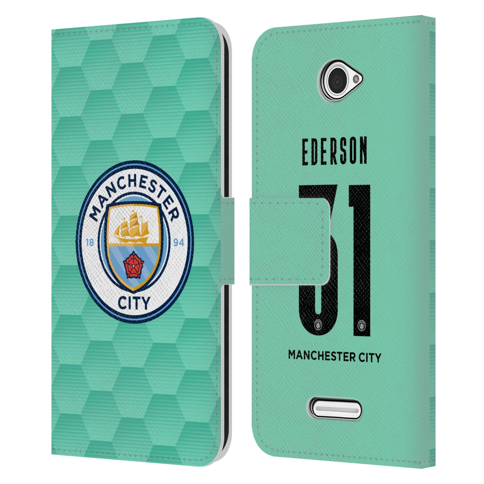 MAN CITY FC 2020/21 PLAYERS AWAY KIT GROUP 2 LEATHER BOOK CASE FOR SONY PHONES 2 - 第 8/17 張圖片