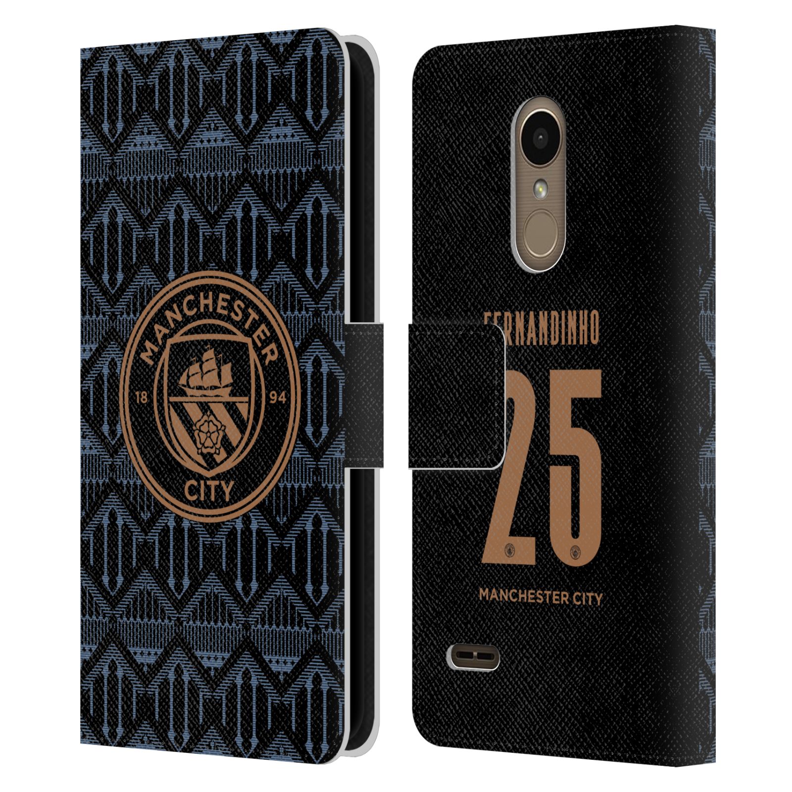 MAN CITY FC 2020/21 PLAYERS AWAY KIT GROUP 2 LEATHER BOOK CASE FOR LG PHONES 1 - 第 6/6 張圖片