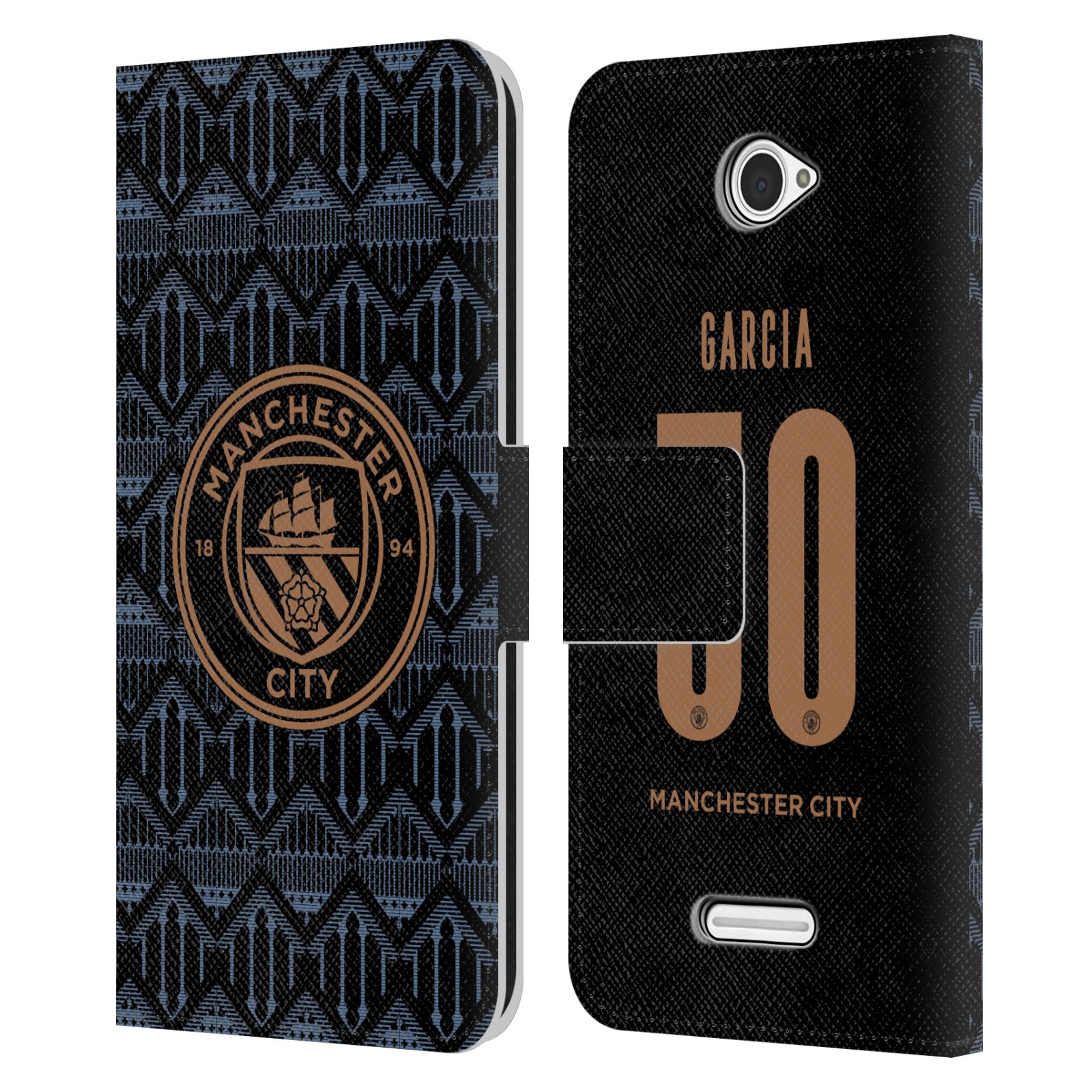 MAN CITY FC 2020/21 PLAYERS AWAY KIT GROUP 2 LEATHER BOOK CASE FOR SONY PHONES 2 - 第 9/17 張圖片