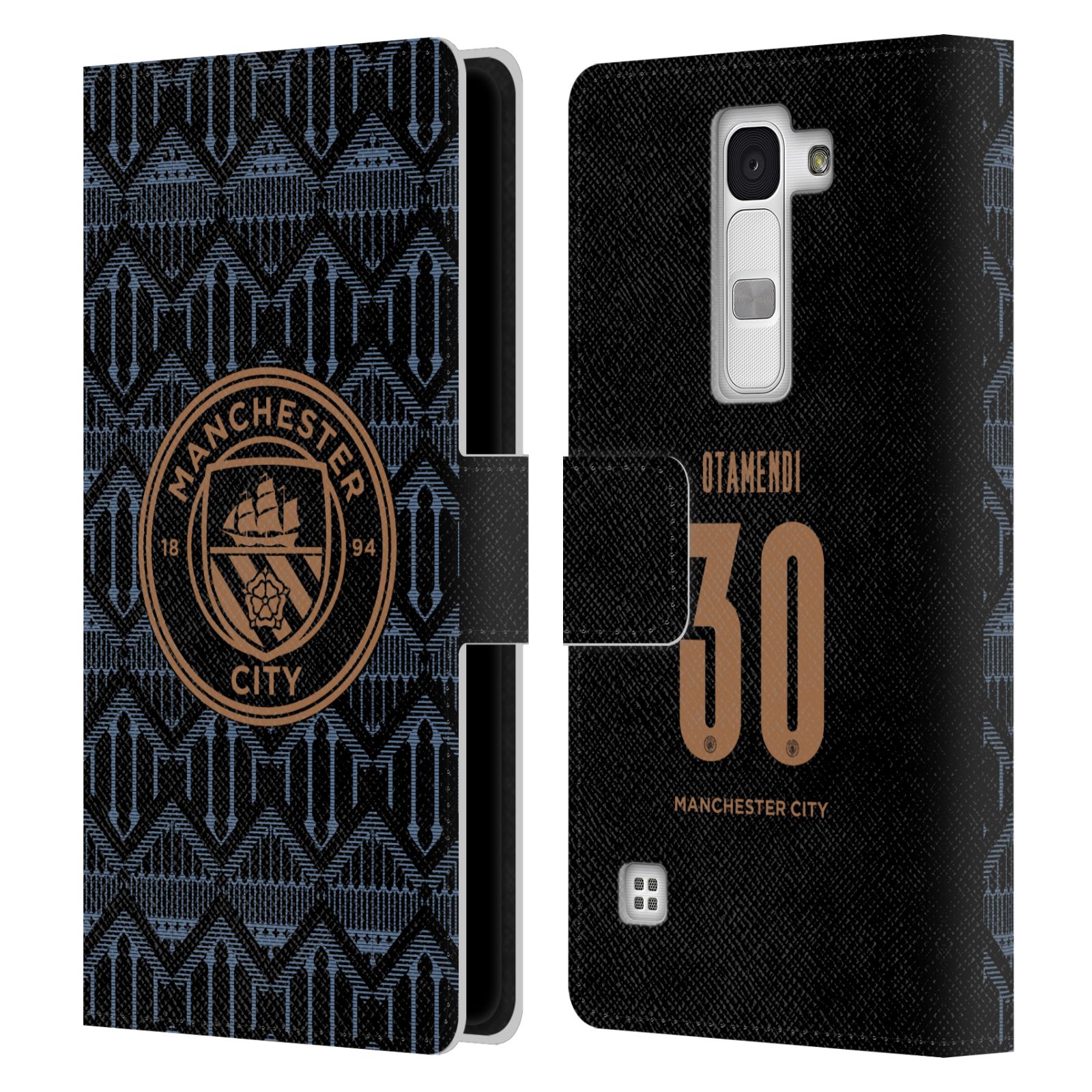 MAN CITY FC 2020/21 PLAYERS AWAY KIT GROUP 2 LEATHER BOOK CASE FOR LG PHONES 2 - 第 13/16 張圖片