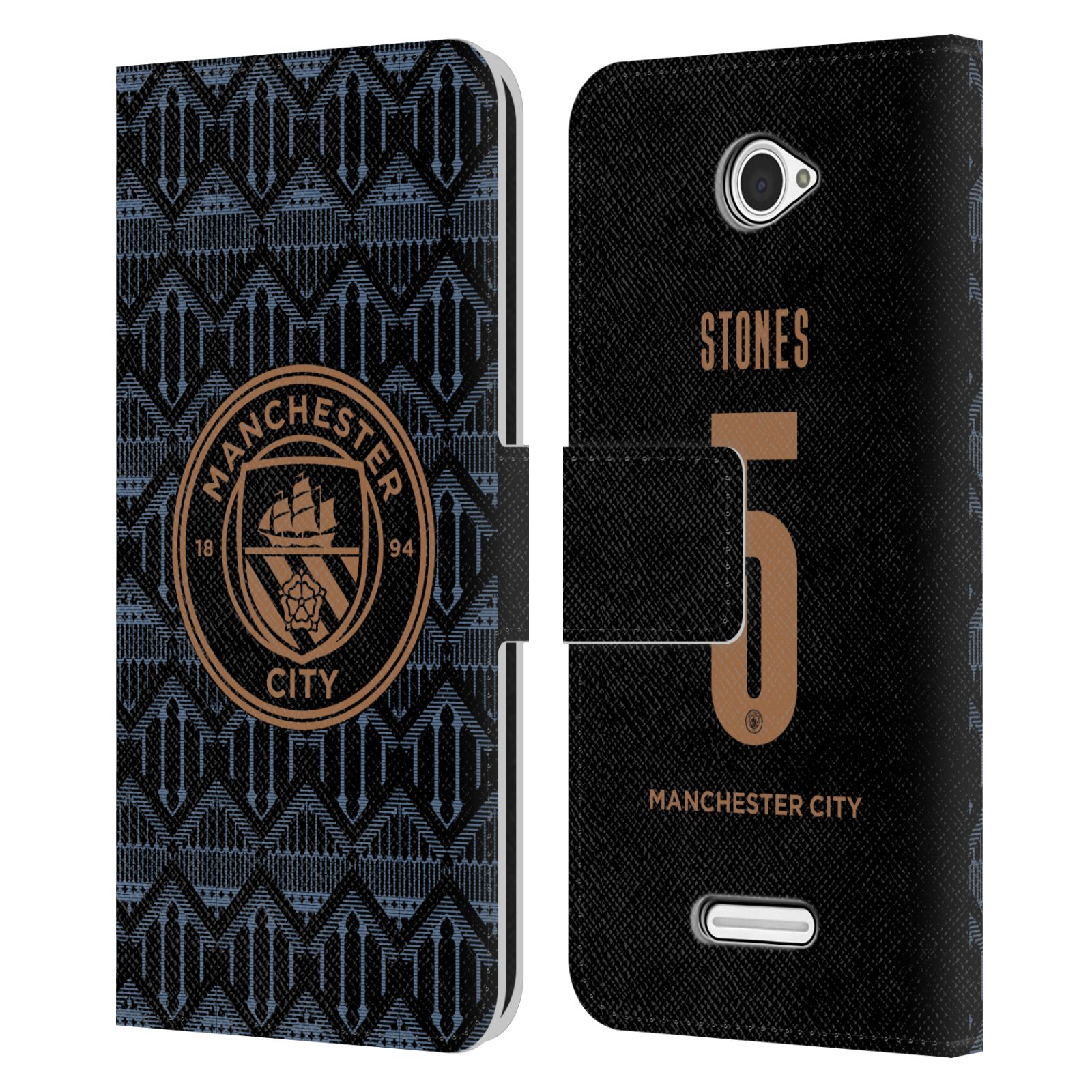 MAN CITY FC 2020/21 PLAYERS AWAY KIT GROUP 2 LEATHER BOOK CASE FOR SONY PHONES 2 - 第 12/17 張圖片