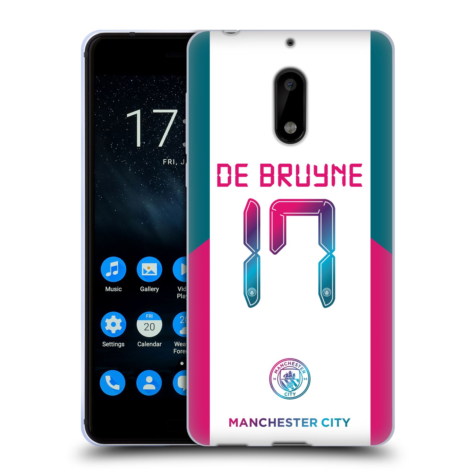 MAN CITY FC 2021/22 PLAYERS AWAY KIT GROUP 1 SOFT GEL CASE FOR NOKIA PHONES 1 - 第 13/17 張圖片